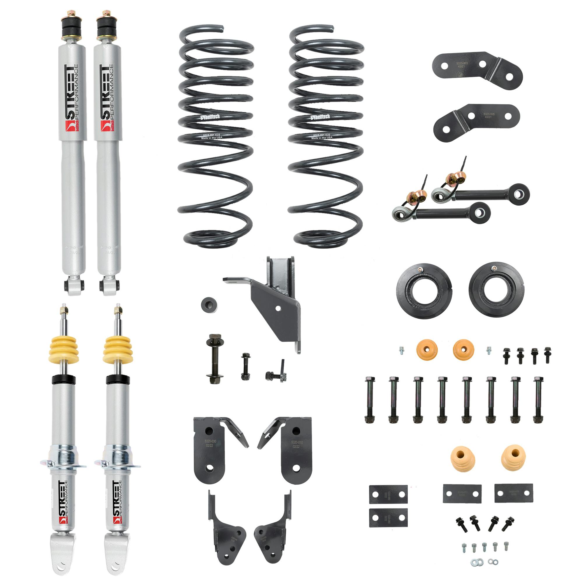 Belltech 1061SP 2019+ Ram 1500 2WD/4WD 1-3"F / 3-4" R