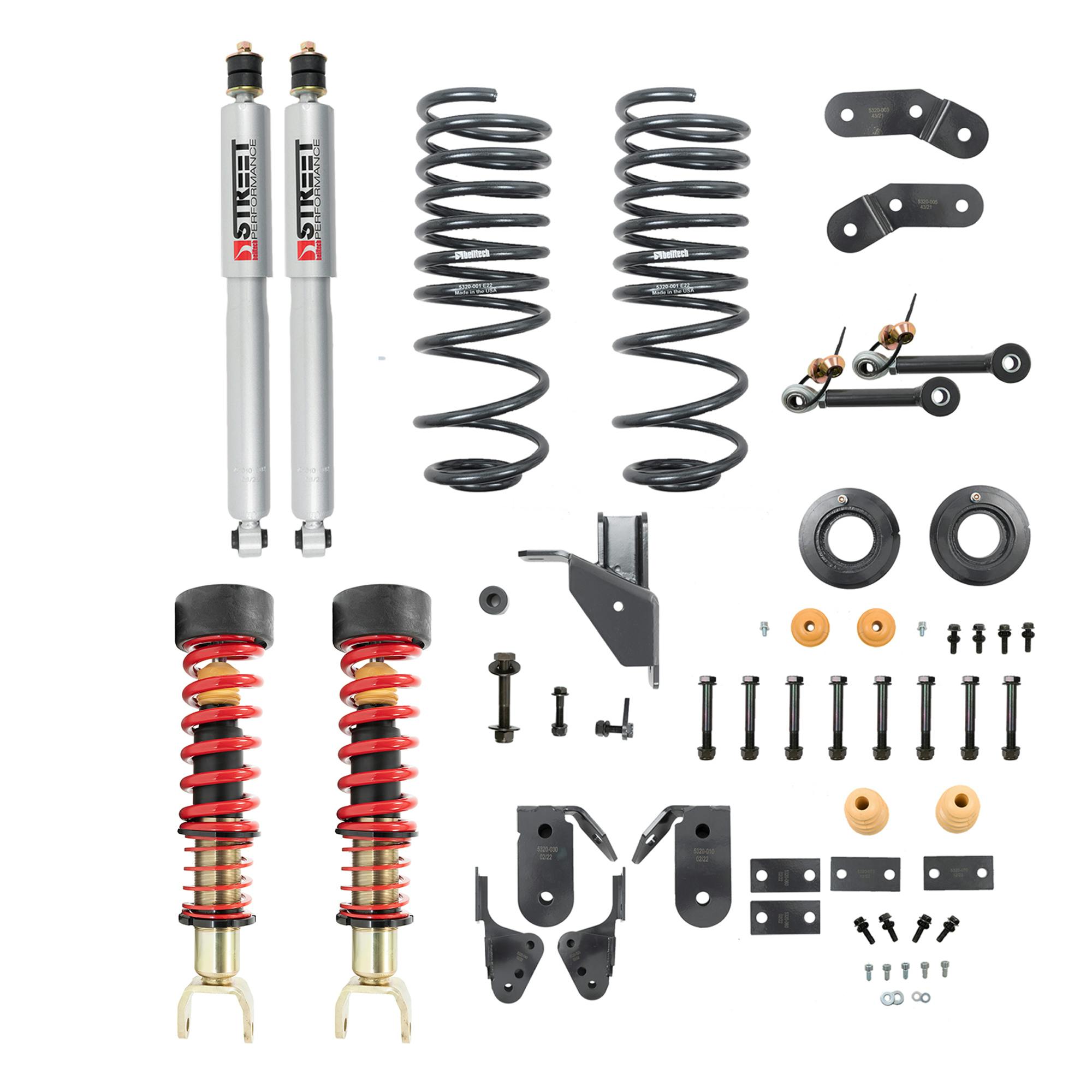 Belltech 1063SPC 2019+ Ram 1500 2WD/4WD 1-3"F / 4-5"R