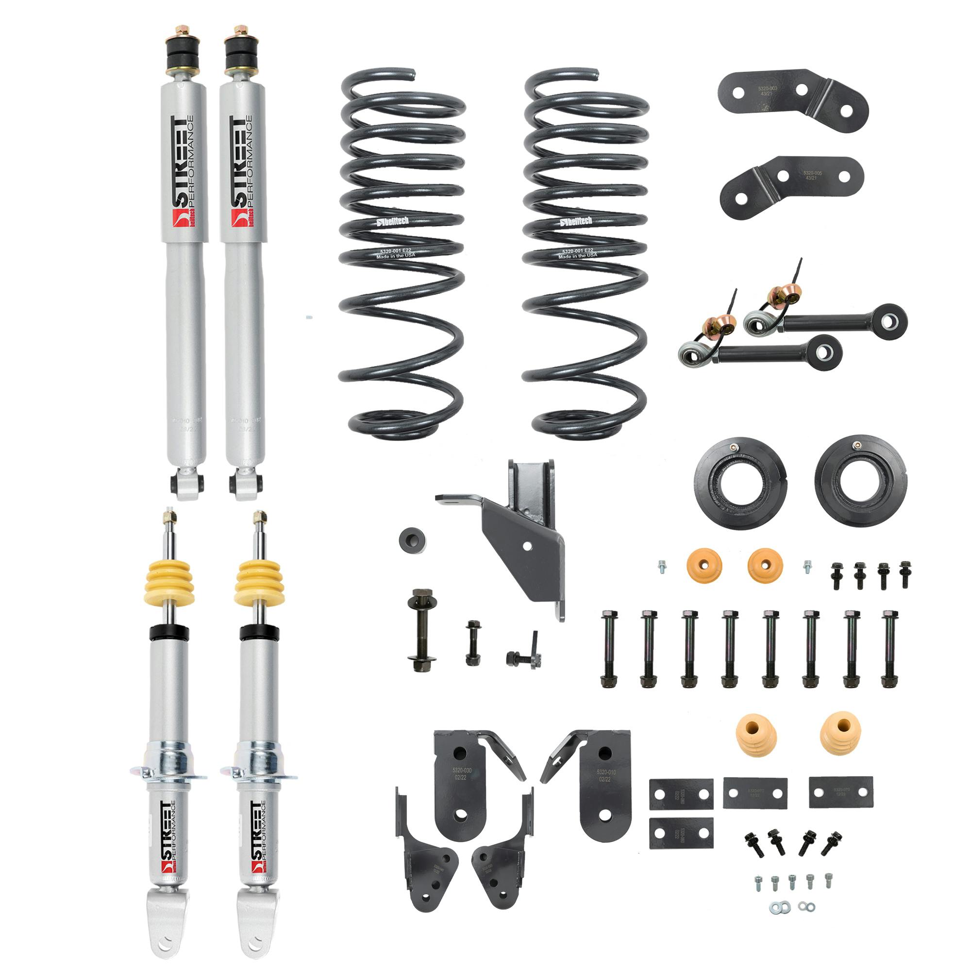Belltech 1063SP 2019+ Ram 1500 2WD/4WD 1-3"F / 4-5"R