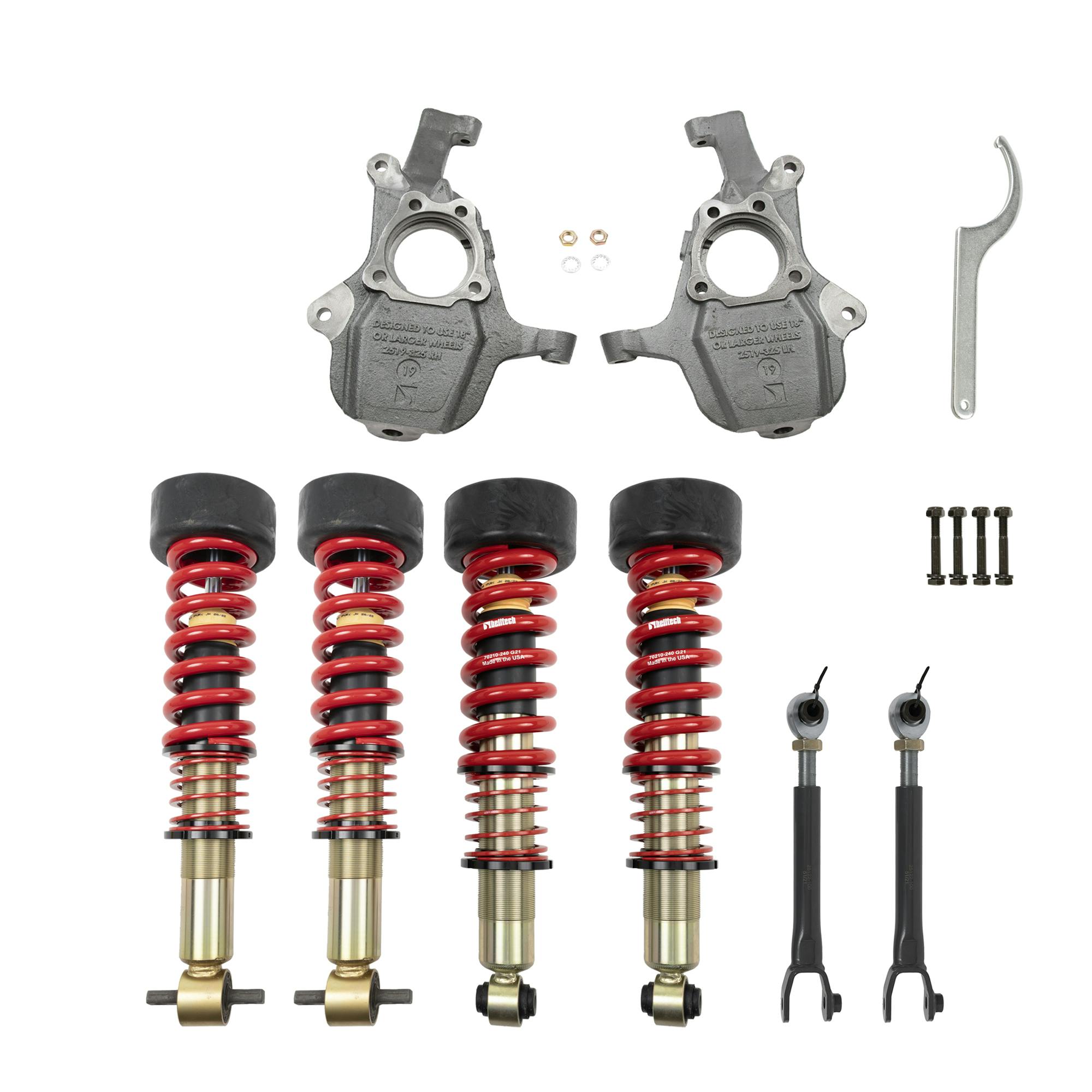 Belltech 1104SPC Complete Kit Inc. Front and Rear Height Adjustable Coilovers