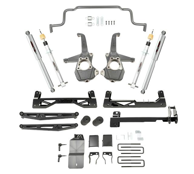 Belltech 150210TPS 6-8 INCH LIFT KIT | FRONT AND REAR TRAIL PERFORMANCE STRUTS/SHOCKS - 150210TPS