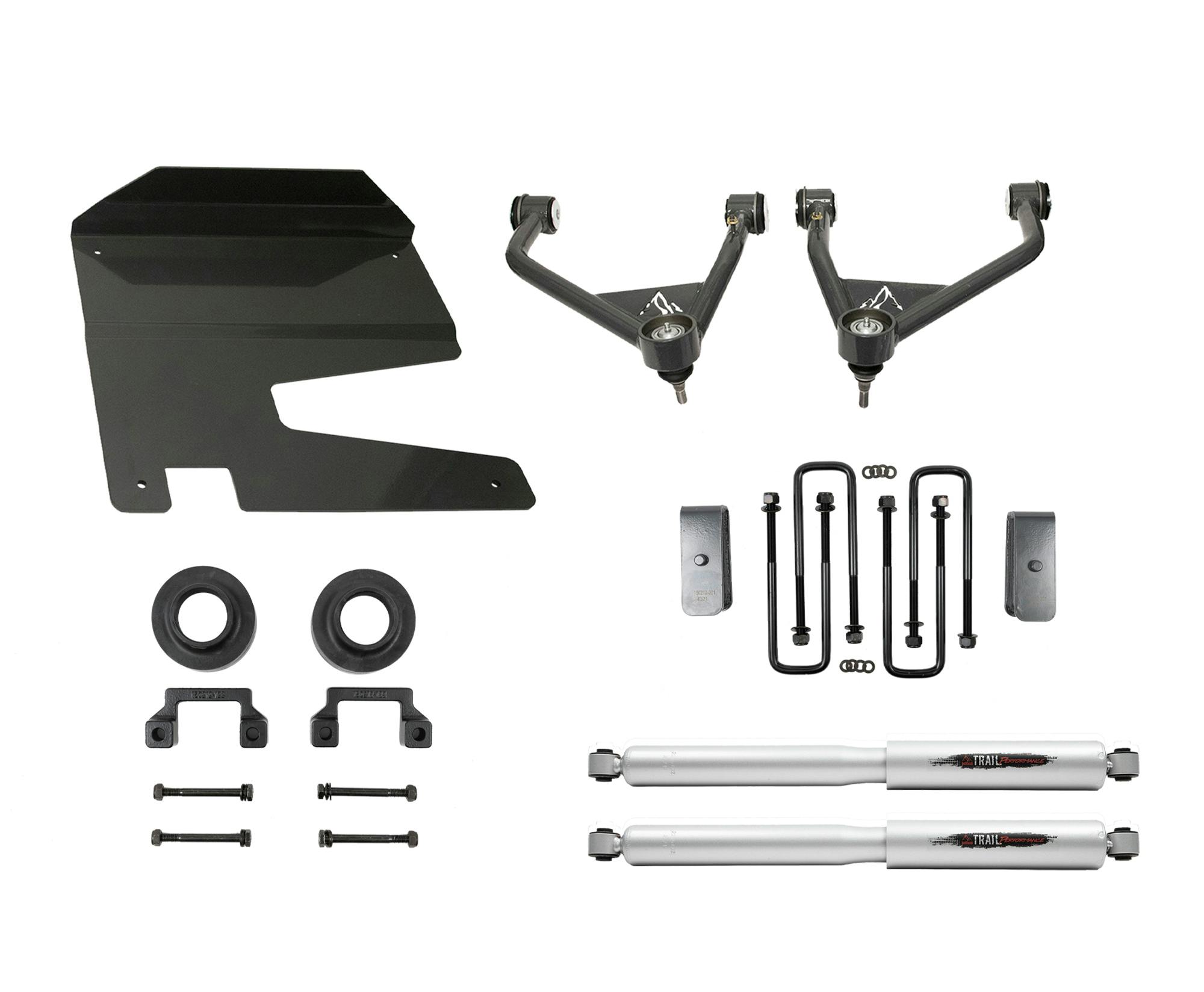 Belltech 150212BK 2019-2021 Silverado / Sierra 4wd 4" Lift