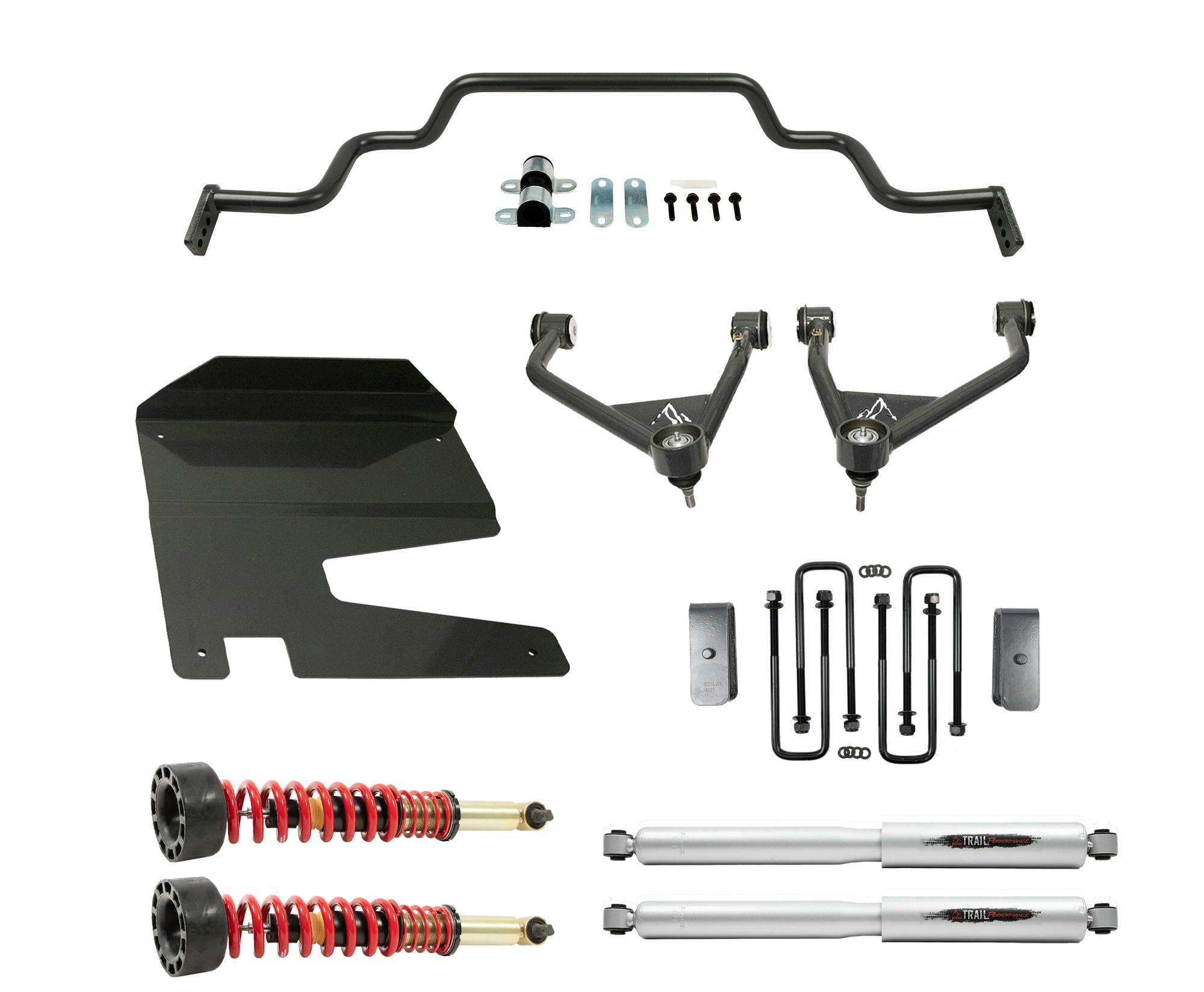 Belltech 150212HK 2019-2021 Silverado / Sierra 4wd 4" Lift w/ Front Coilovers