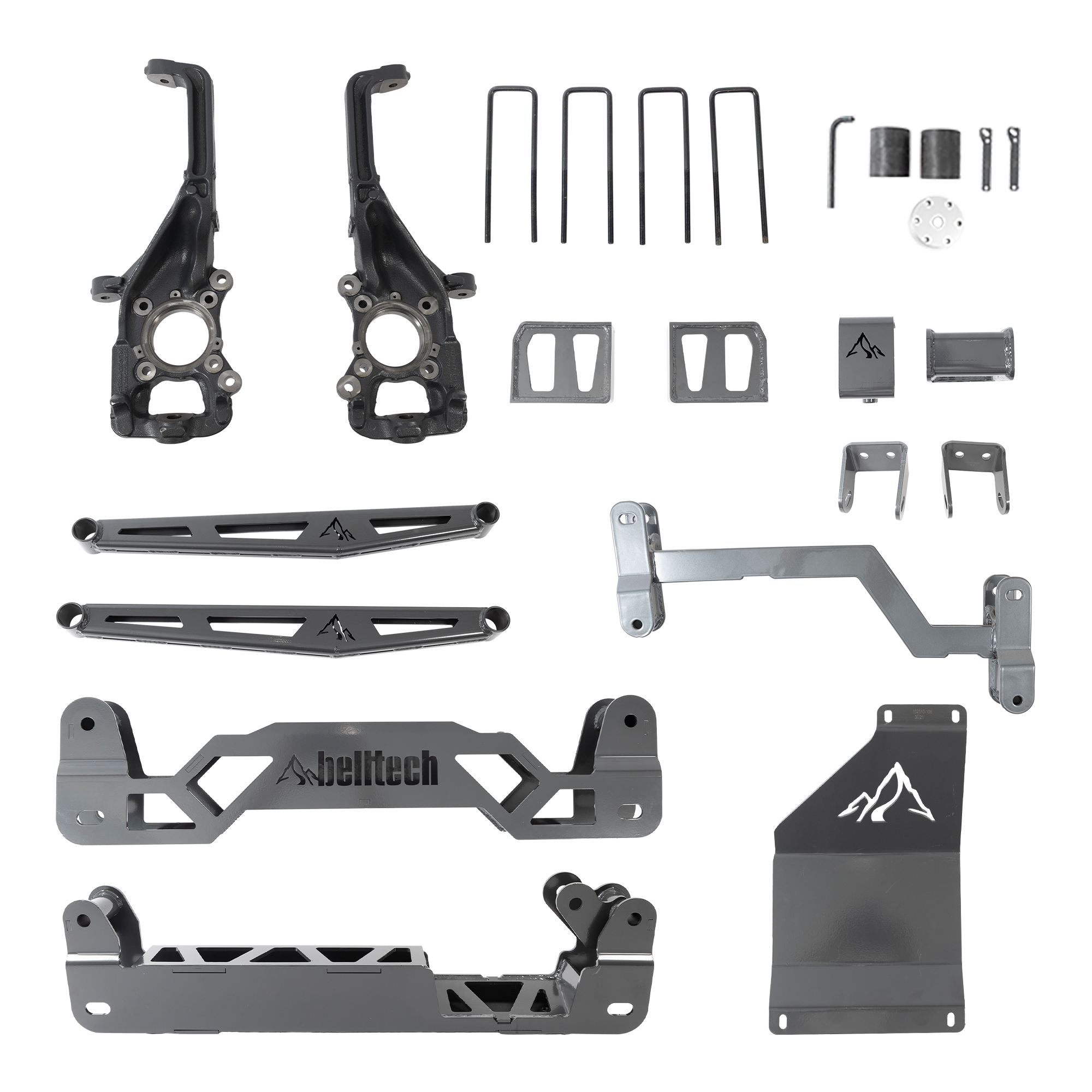 Belltech 152501BK 2015-2020 Ford F-150 4wd (All Cabs) 6" Lift
