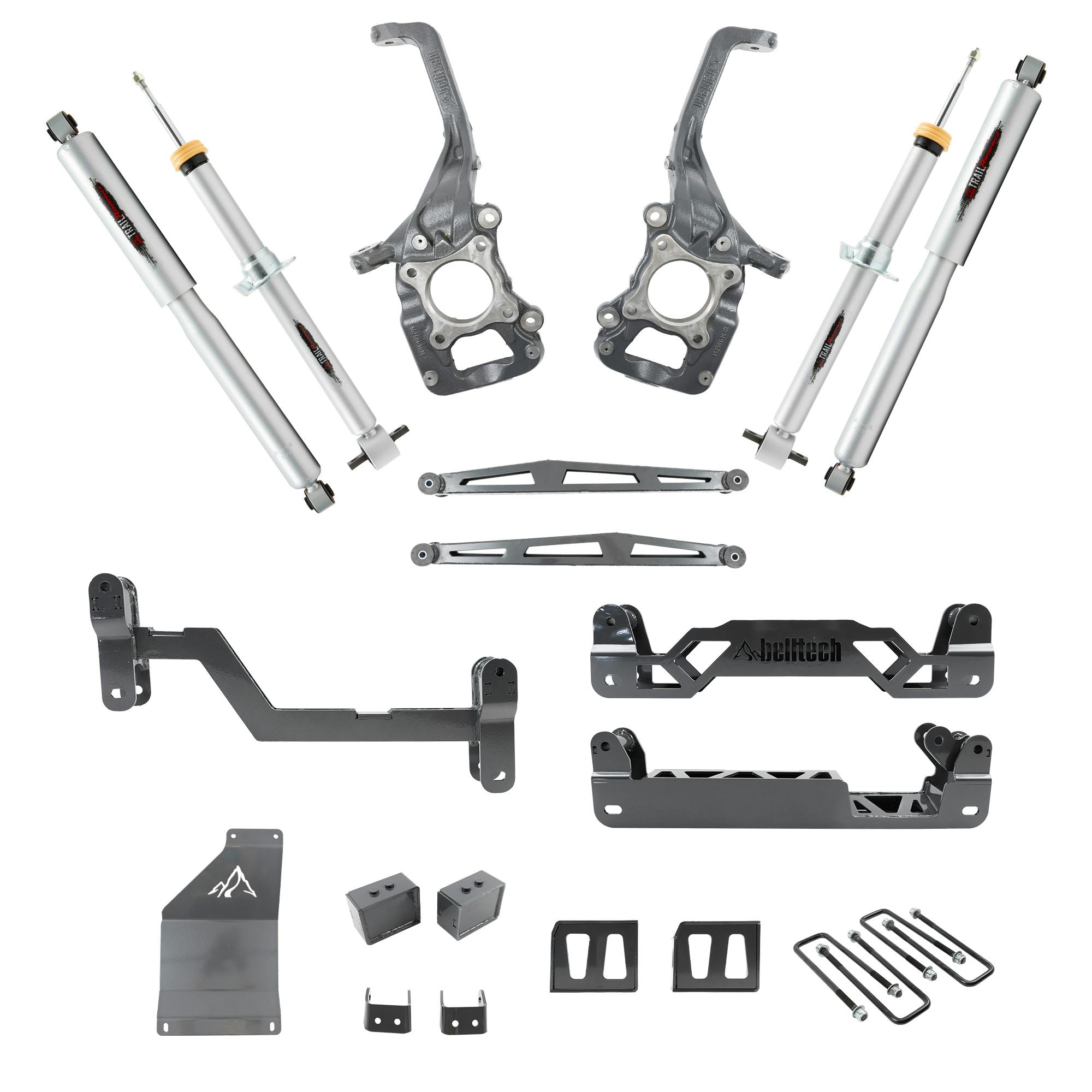 Belltech 152501TP 2015-2020 Ford F-150 4wd (All Cabs) 6'-7" Lift