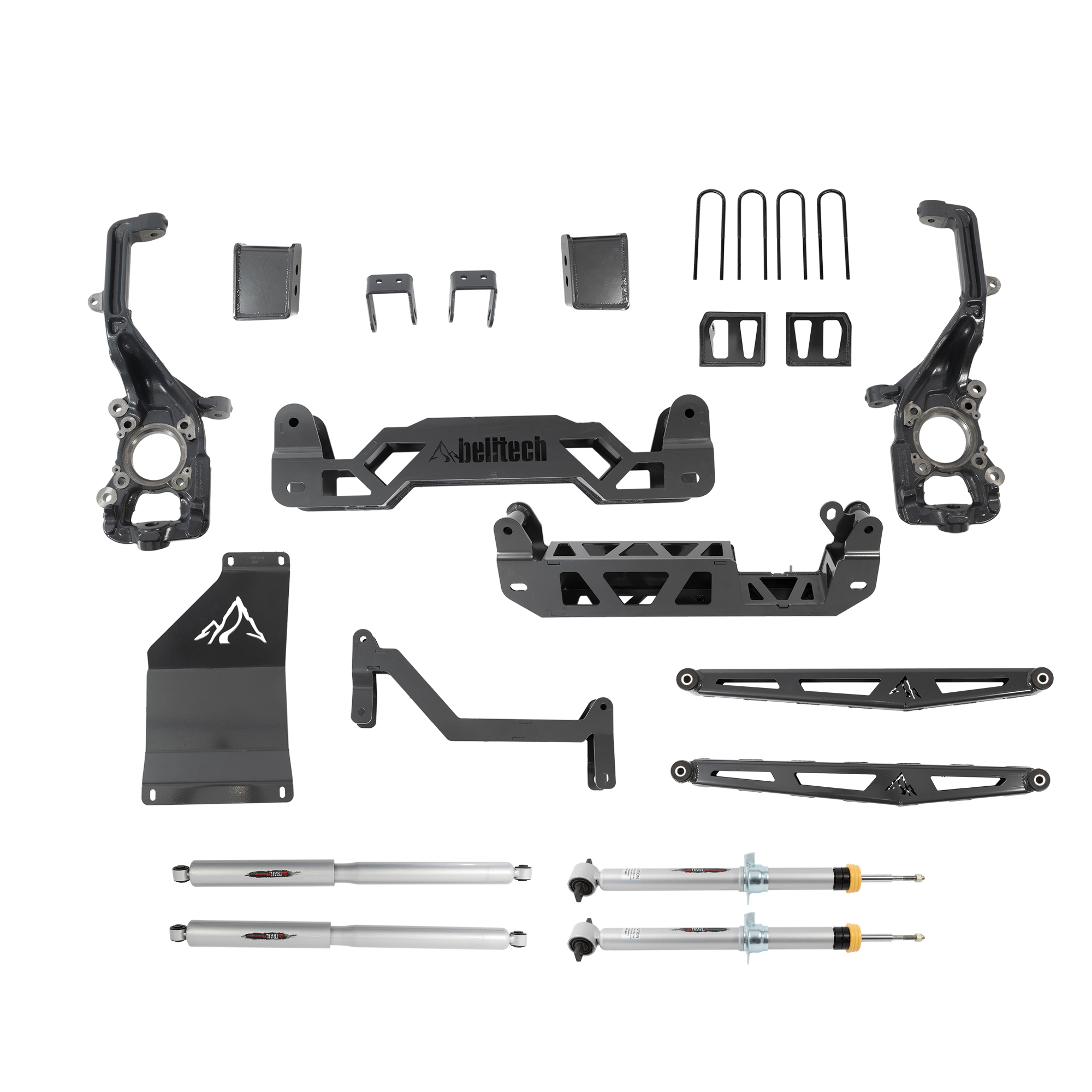 Belltech 152510TP 2021 Ford F-150 4wd (All Cabs) 6"-7" Lift