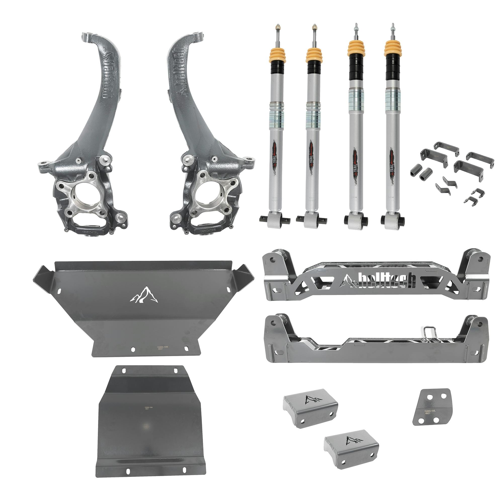 Belltech 152600TP 2021 Ford Bronco4"-7.5" Lift (Exc. Sasquatch)