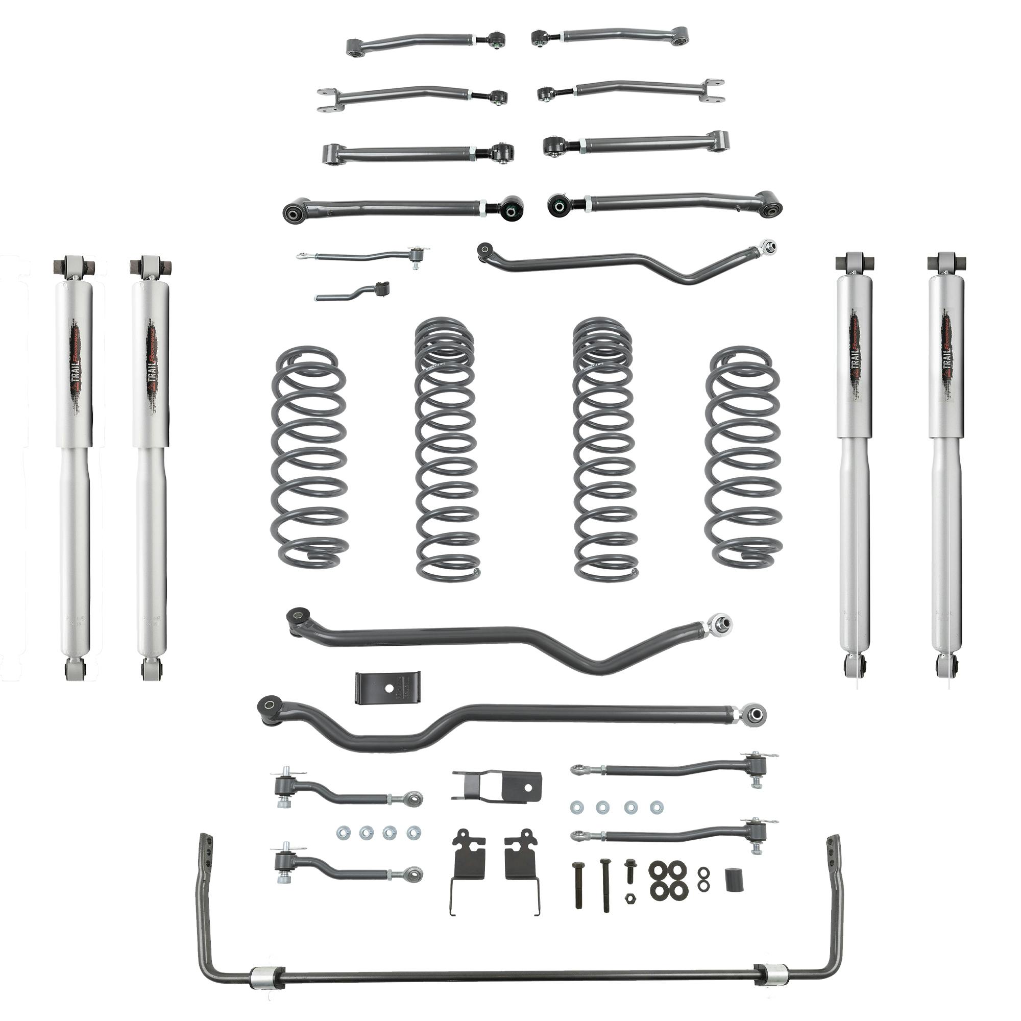 Belltech 153204TPS 2021-2022 Wrangler Rubicon JL (Diesel) 4" Lift w/ Rear Sway Bar