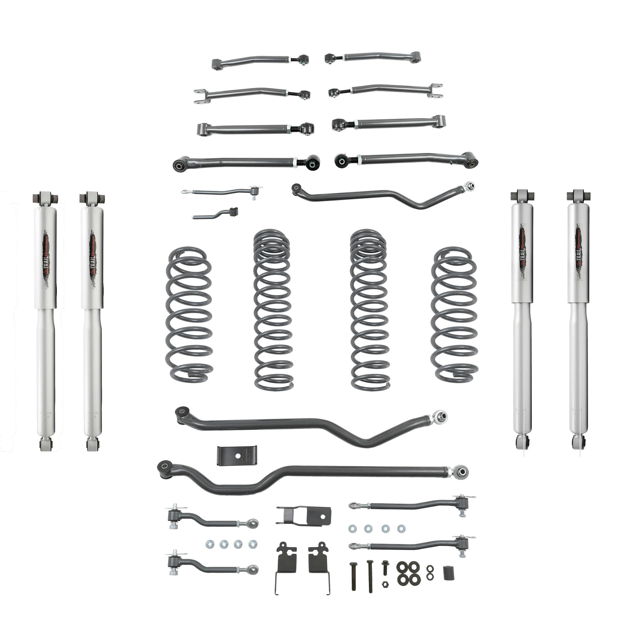 Belltech 153204TP 2021-2022 Wrangler Rubicon JL (Diesel) 4" Lift