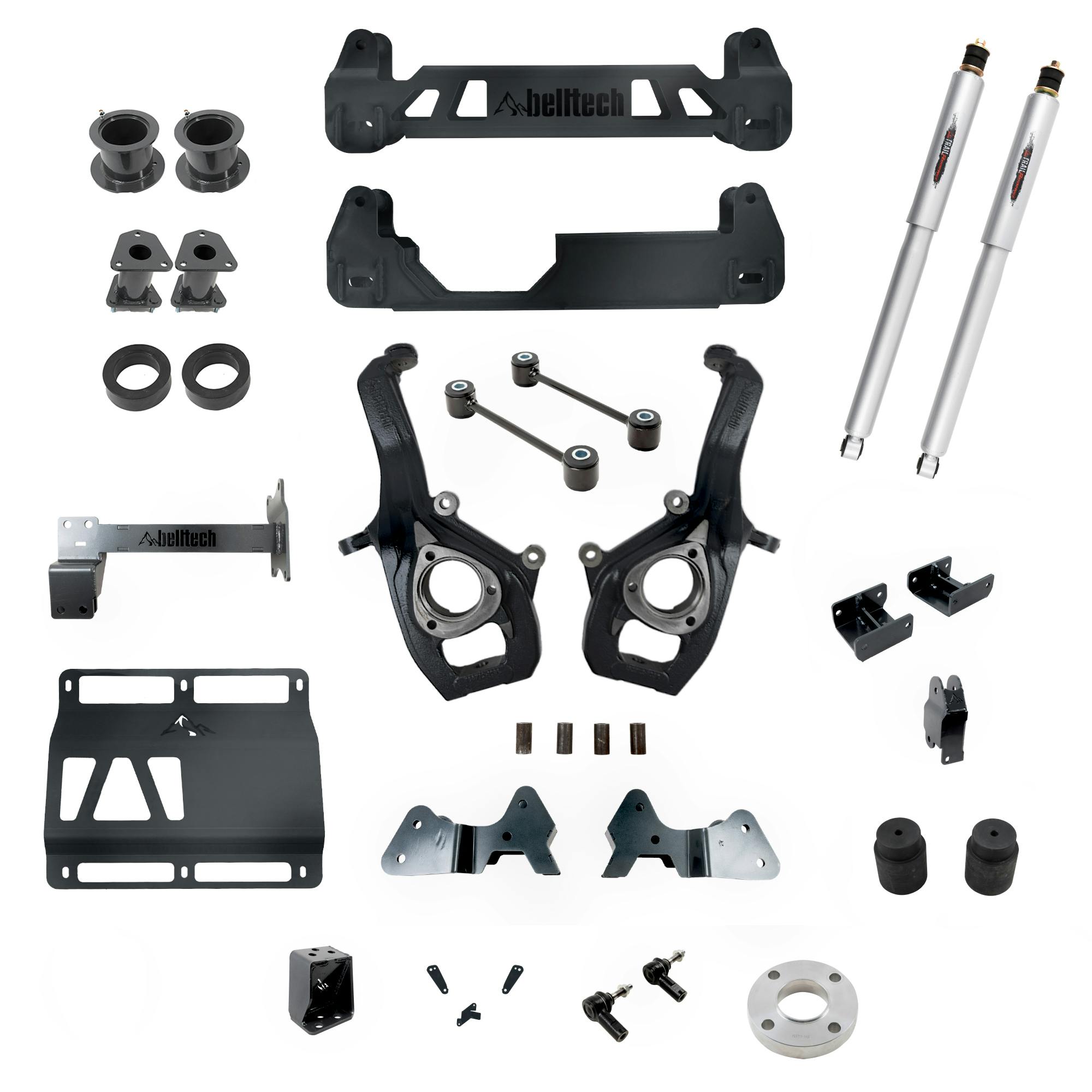 Belltech 153712BK 2019-2020 Ram 1500 4wd 6" Lift