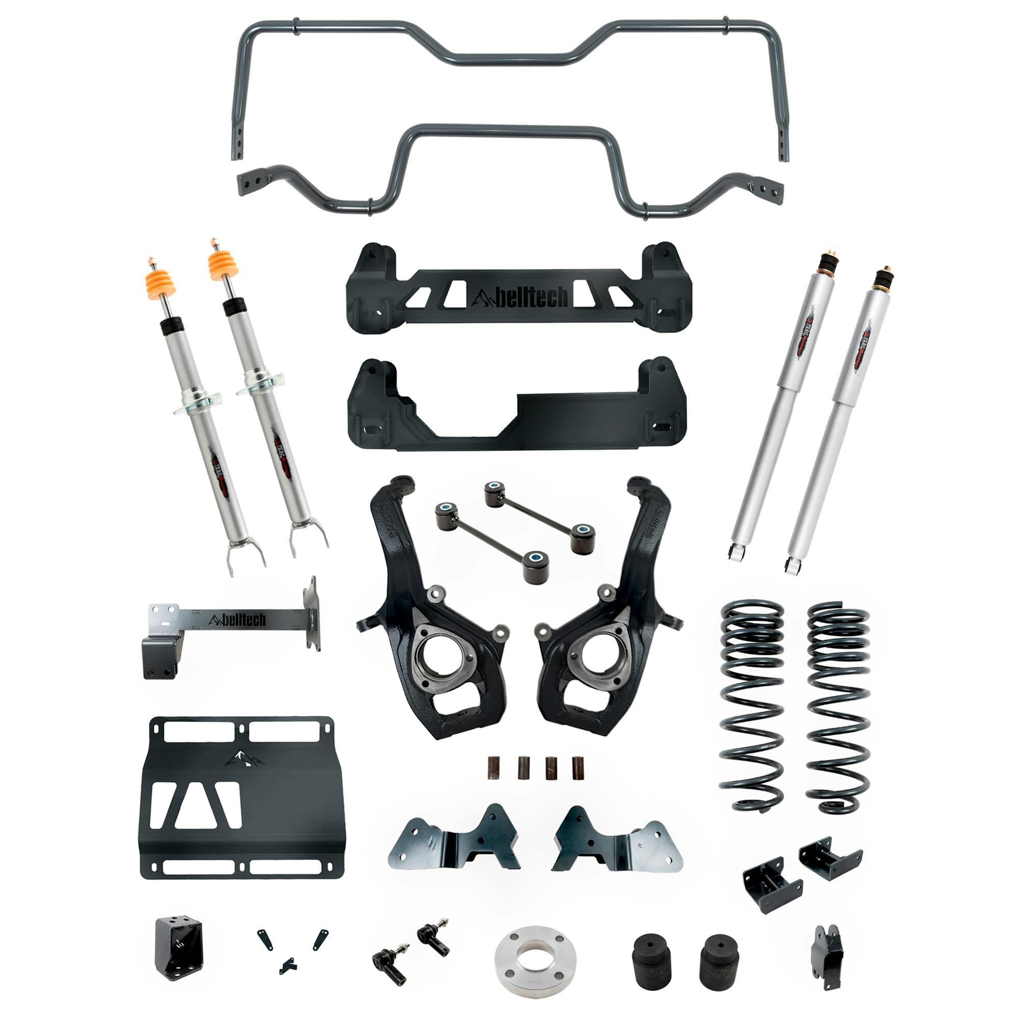 Belltech 153712TPS 2019-2020 Ram 1500 4wd 6"-8" Lift w/ Rear Sway Bar
