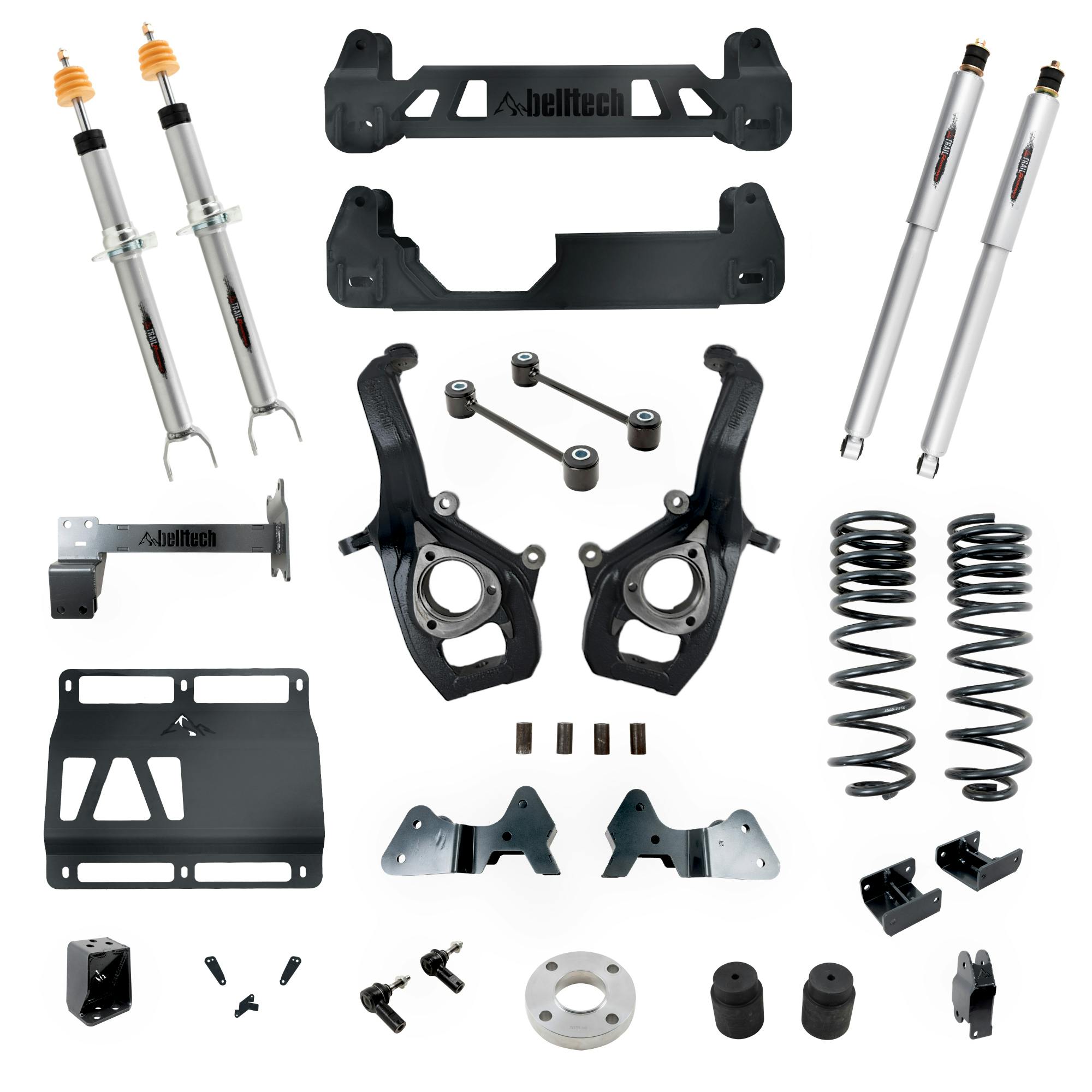Belltech 153712TP 2019-2020 Ram 1500 4wd 6"-8" Lift