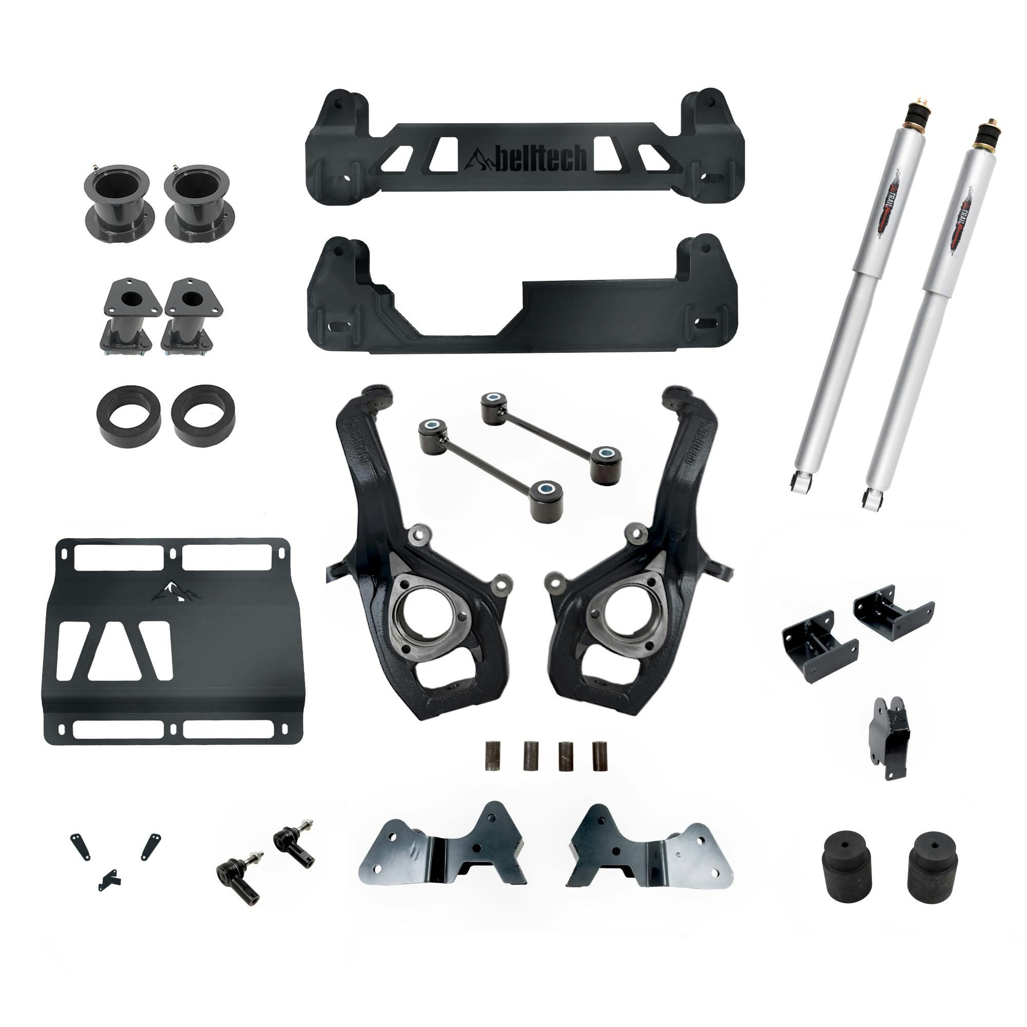 Belltech 153713BK 2019-2020 Ram 1500 2wd 6" Lift