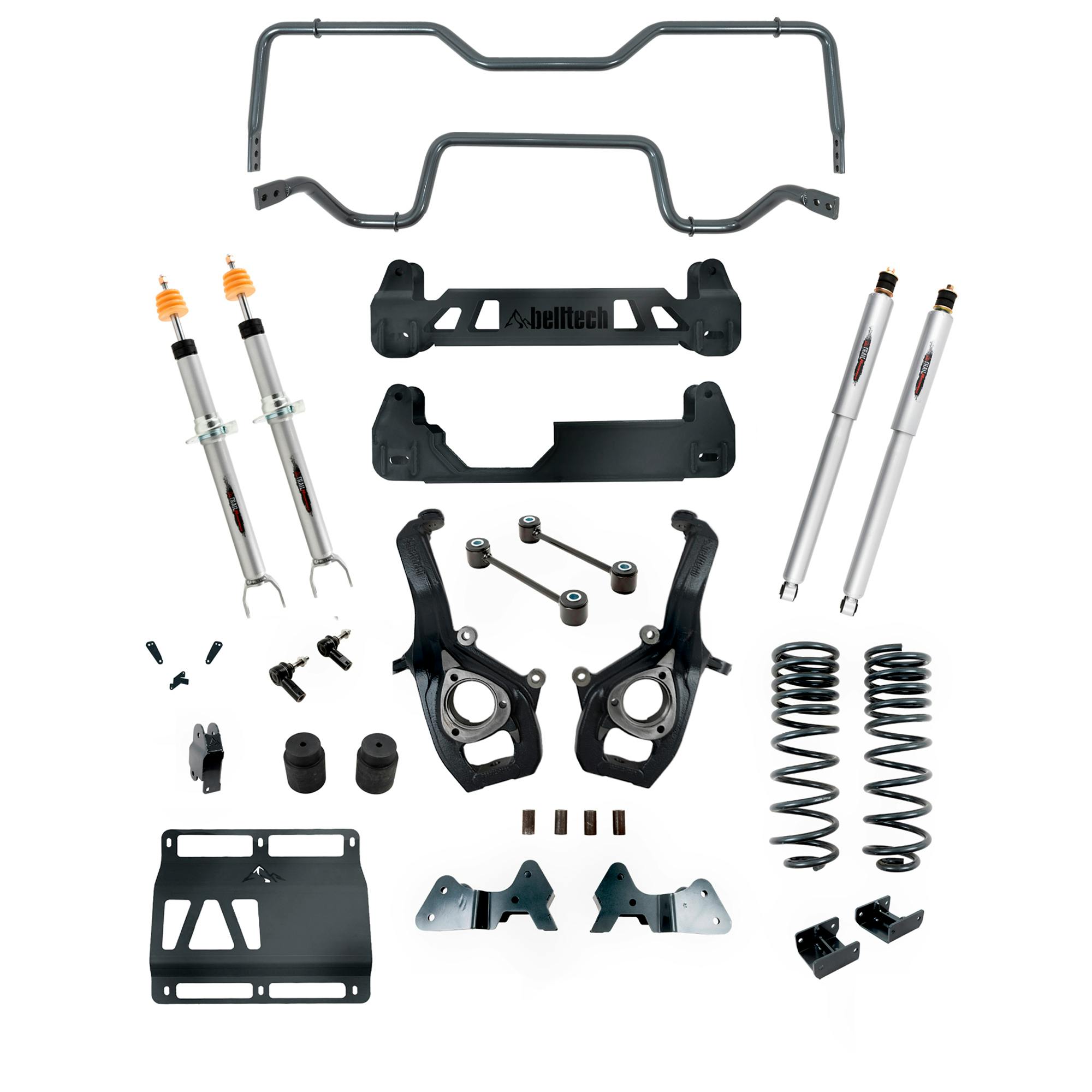 Belltech 153713TPS 2019-2020 Ram 1500 2wd 6"-8" Lift w/ Rear Sway Bar