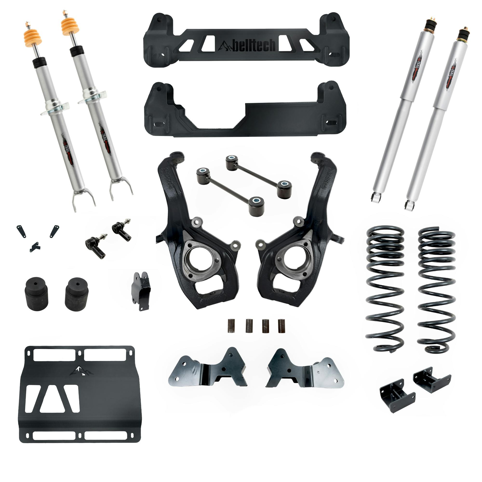Belltech 153713TP 2019-2020 Ram 1500 2wd 6"-8" Lift