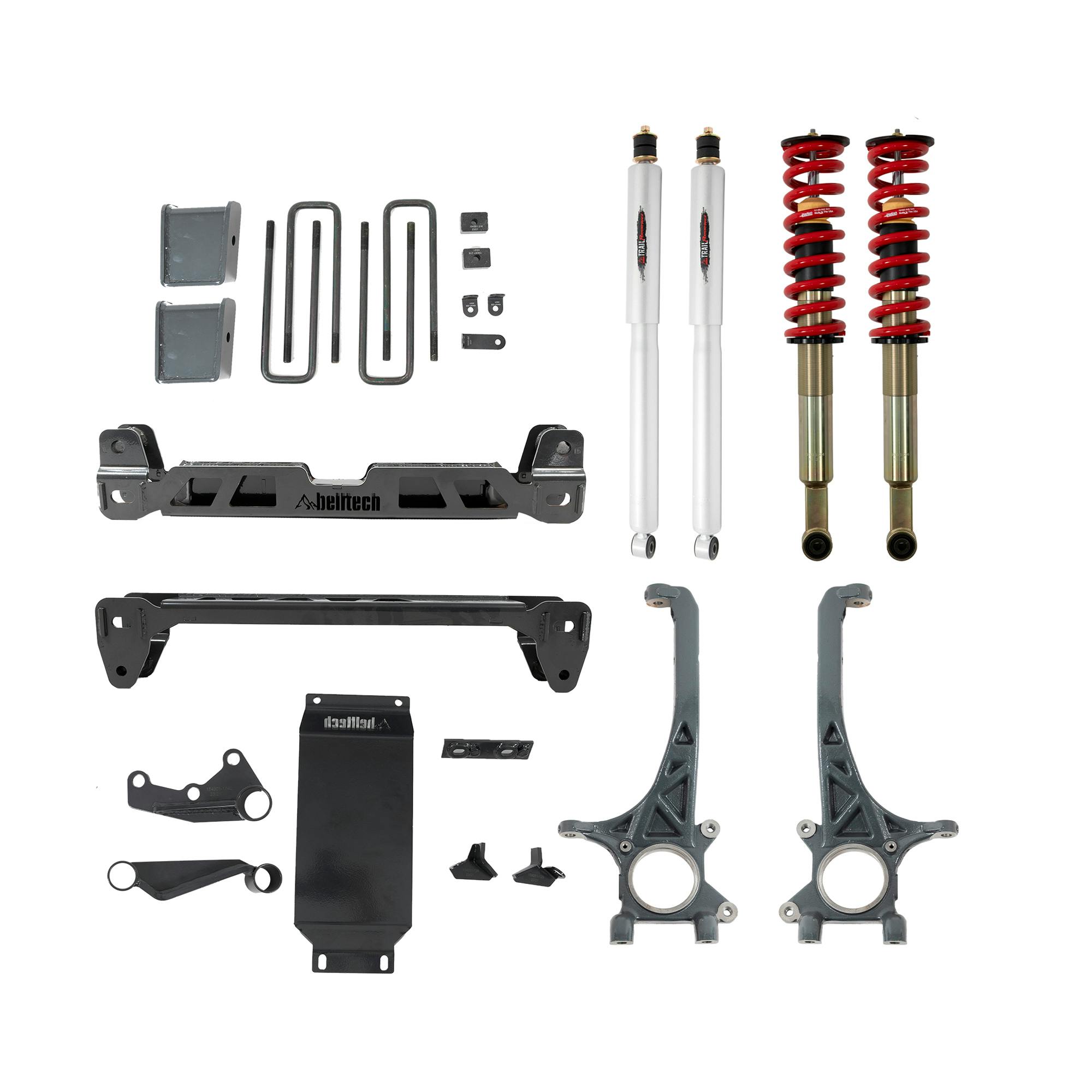 Belltech 154301TPC 2016-2021 Toyota Tacoma 4wd (All Cabs)(Exc. TRD) 4"-6" Lift w/ Front Coilovers