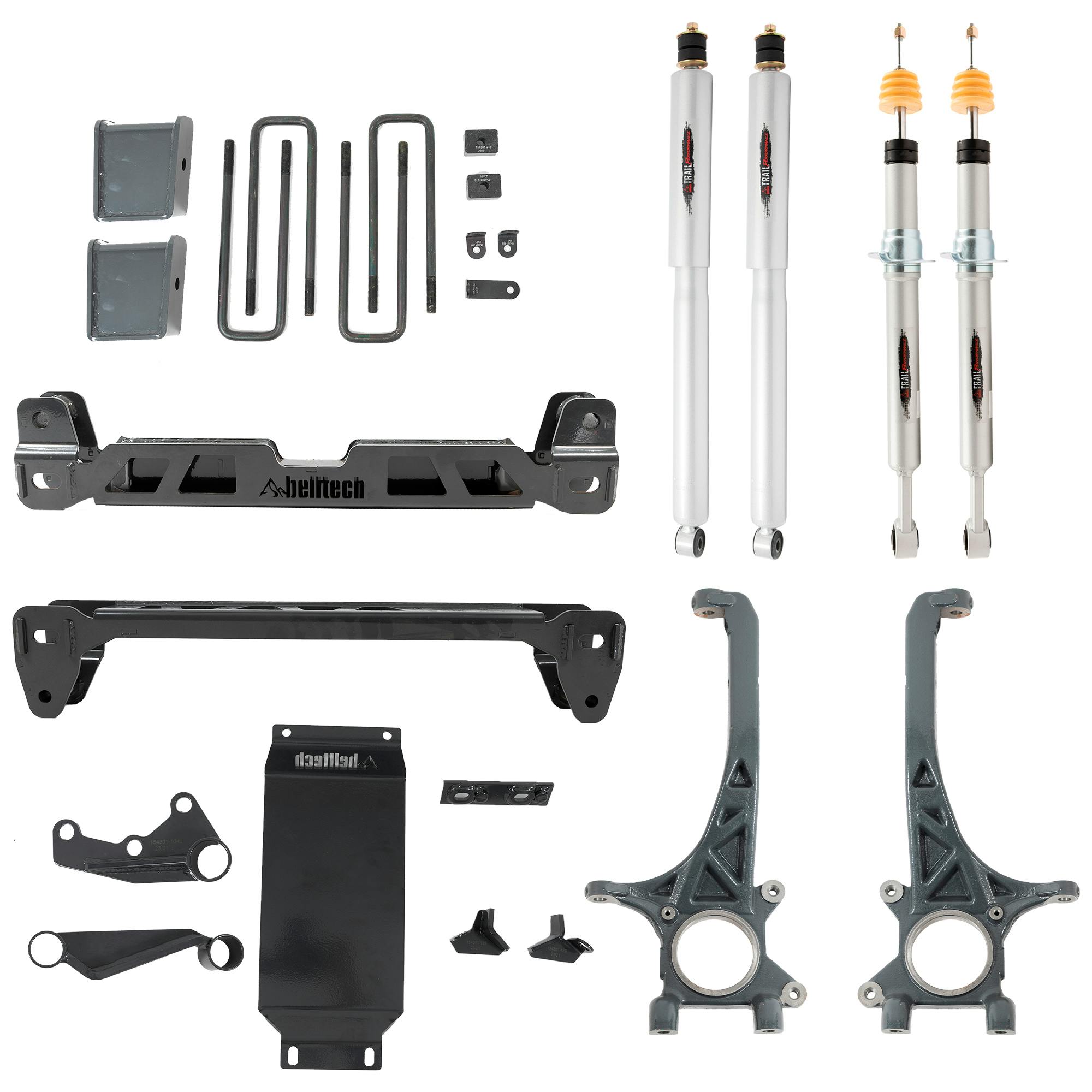 Belltech 154301TP 2016-2021 Toyota Tacoma 4wd (All Cabs)(Exc. TRD) 4"-6" Lift
