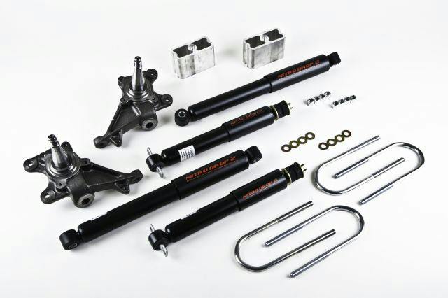 Belltech 444ND 1984-1995 Toyota Pickup 2" F/3" R drop W/ Nitro Drop II Shocks