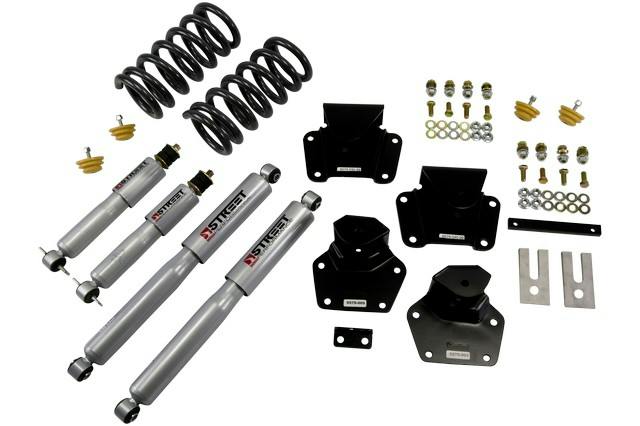 Belltech 802SP 1997-2004 Dodge Dakota (V6 only) 2" F/4" R drop W/ Street Performance Shocks