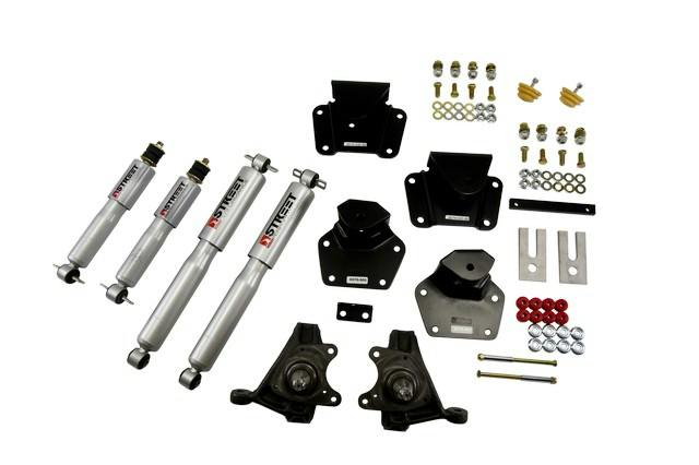 Belltech 804SP 1991-1996 Dodge Dakota (Std Cab, V8) 2" F/4" R drop W/ Street Performance Shocks