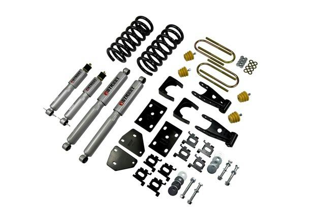 Belltech 811SP 2002-2005 Dodge Ram 1500 (Std Cab) 2" F/5" R drop W/ Street Performance Shocks