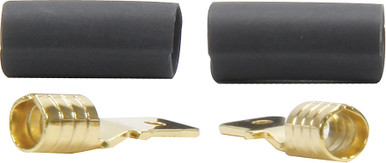 Quickcar Male Spade Terminal 12-10 Gauge with Heat Shrink Pair 57-943