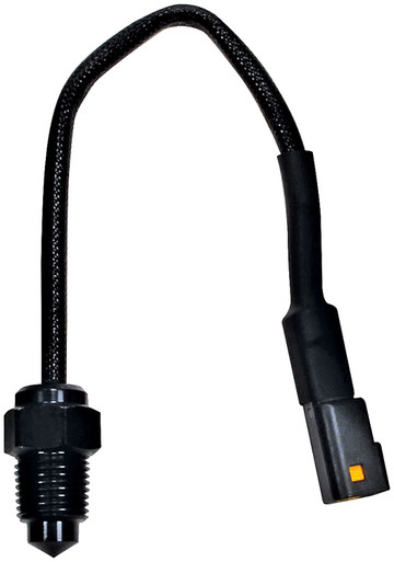 QuickCar Electric Temperature Sender 2-Wire 0-320°F 1/8" NPT Black 63-225