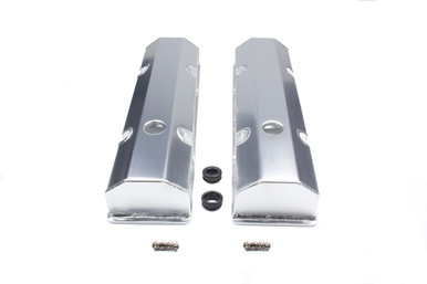 SBC Alum Fabricated Tall V/C Anodized R6145