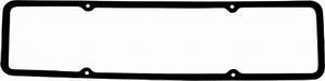 Black Rubber SB Chevy Valve Cover Gaskets Pair R7484