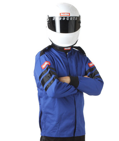 Racequip Blue Jacket Single Layer Small 111022