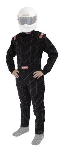 Racequip Suit Chevron Black Large SFI-1 130905