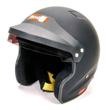 Racequip Helmet Open Face X-Large Black SA2020 256006