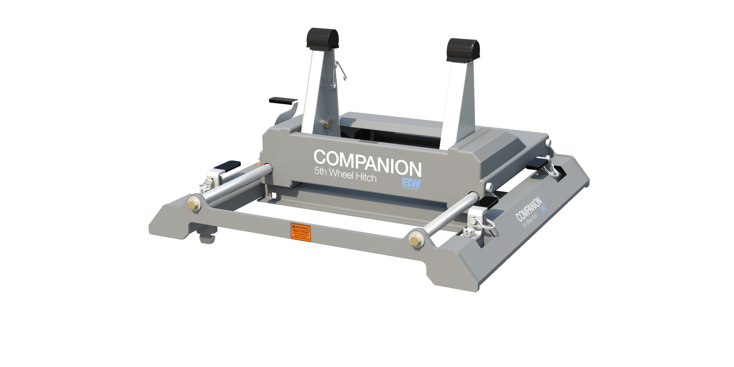 B&W Towing RVB3770 Companion Slider 5th Wheel Hitch Base For 2016-2019 GM Puck System