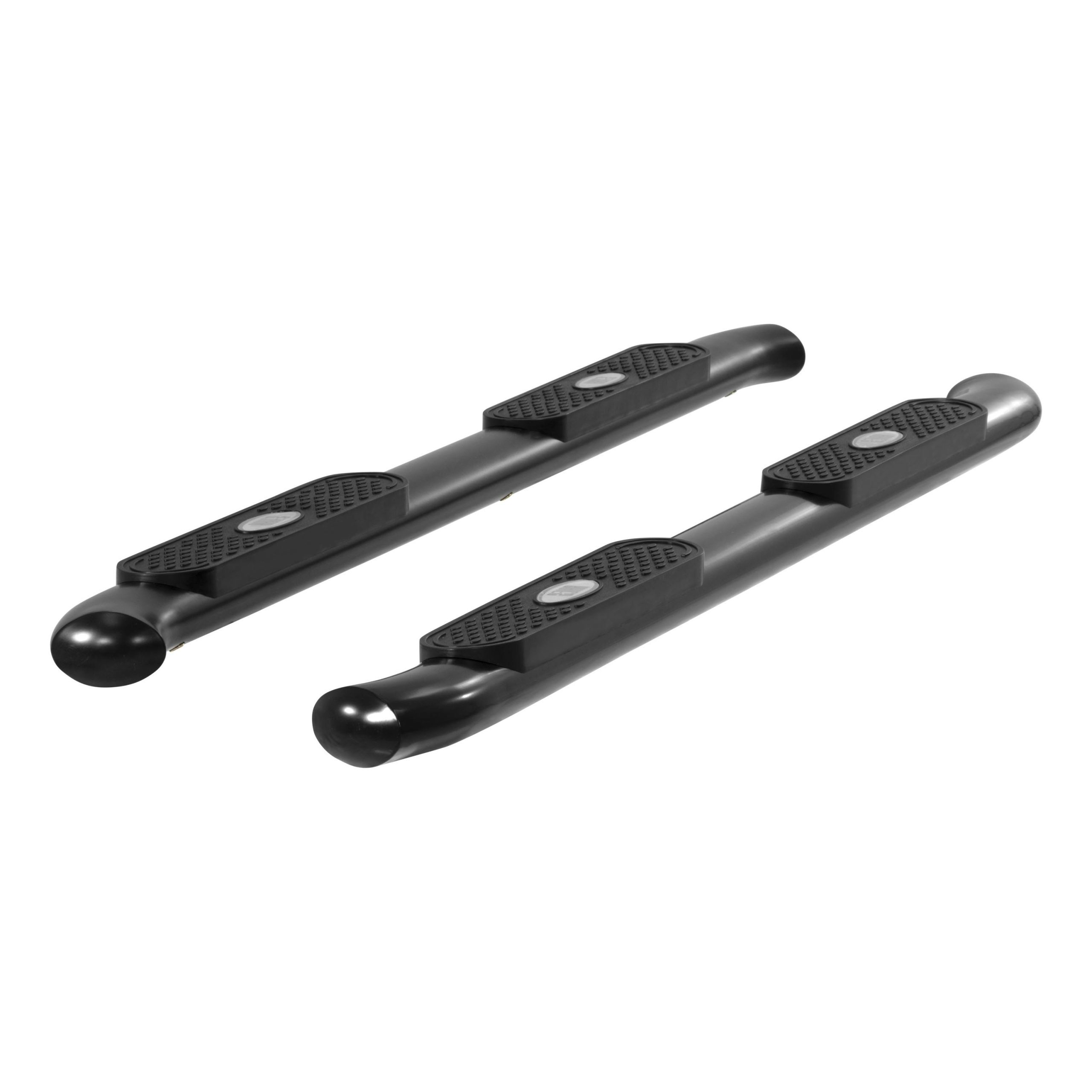 ARIES S222009 4" Black Steel Oval Side Bars, Select Toyota Tacoma