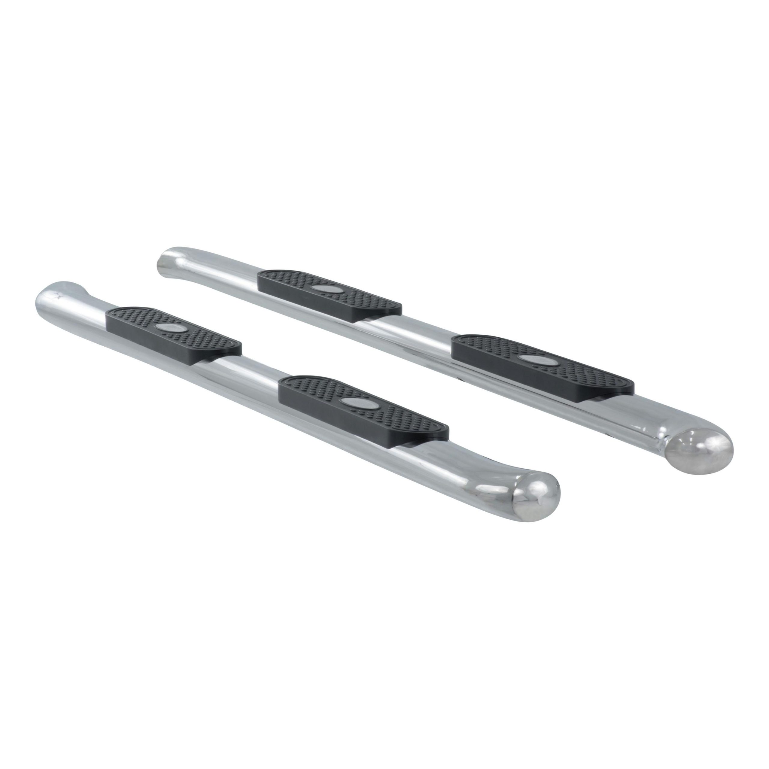 ARIES S222013-2 4" Polished Stainless Oval Side Bars, Select Toyota Tundra