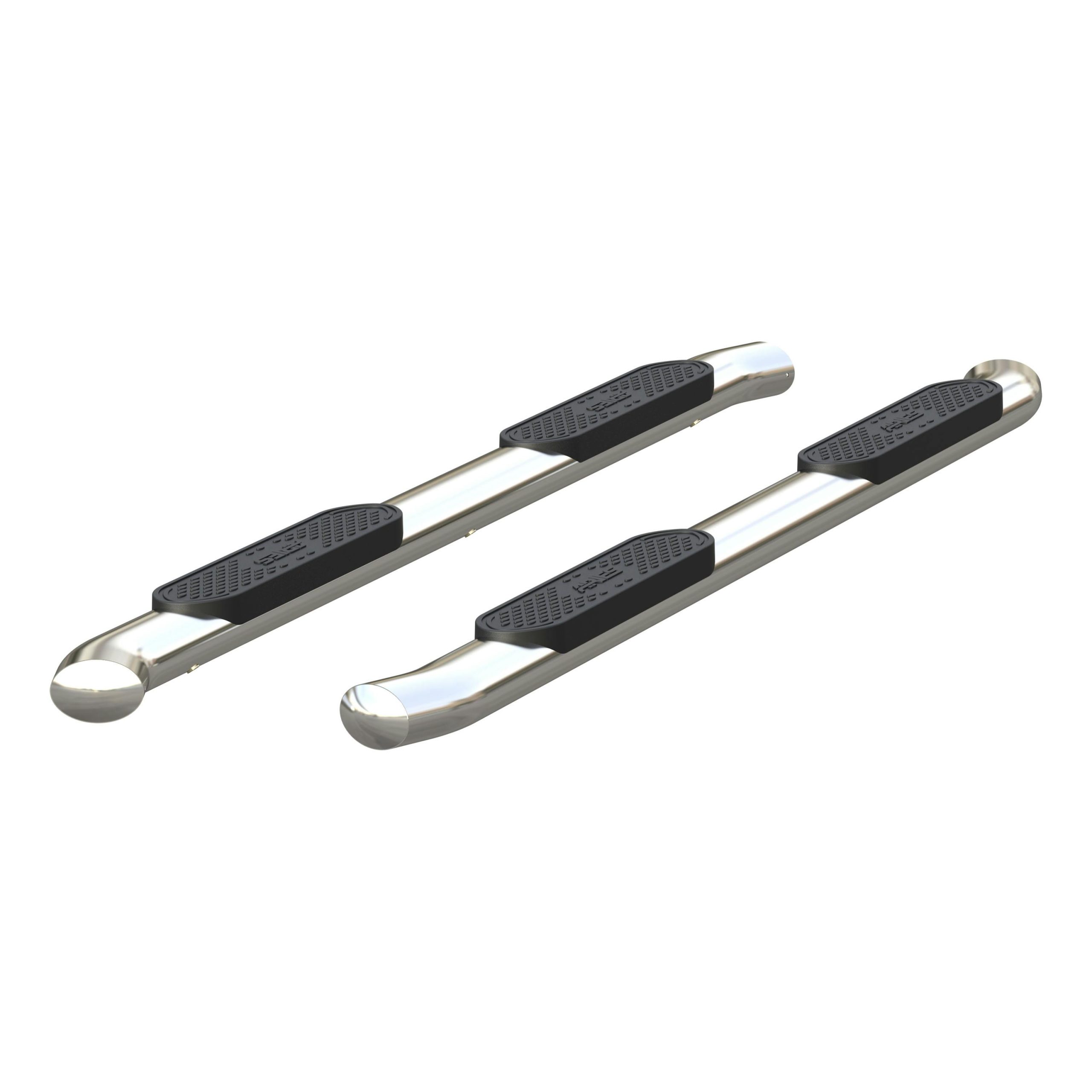 ARIES S222023-2 4" Polished Stainless Oval Side Bars, Select Toyota Tundra CrewMax