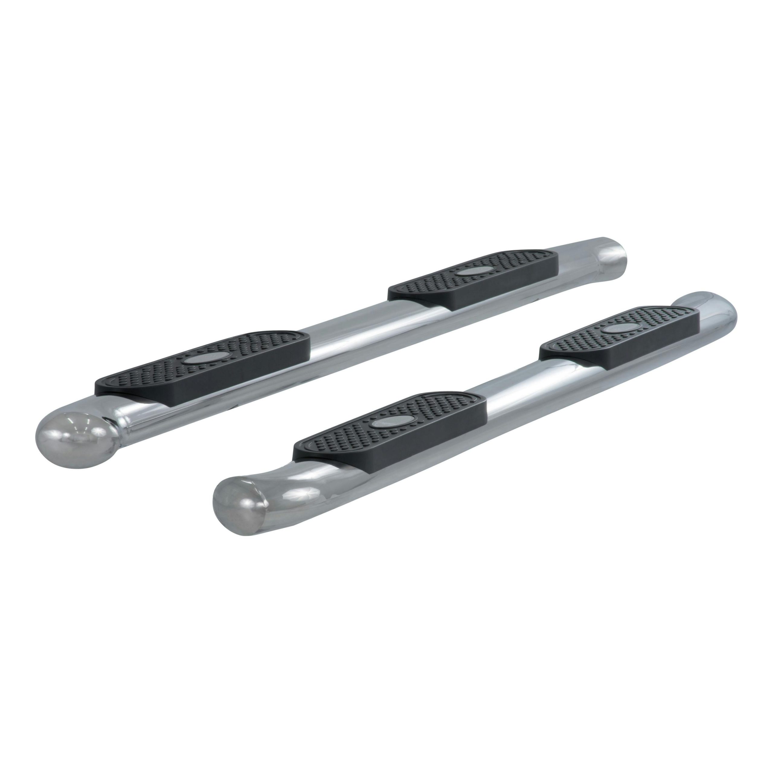 ARIES S223015-2 4" Polished Stainless Oval Side Bars, Select Ford F-150, Lincoln Mark LT