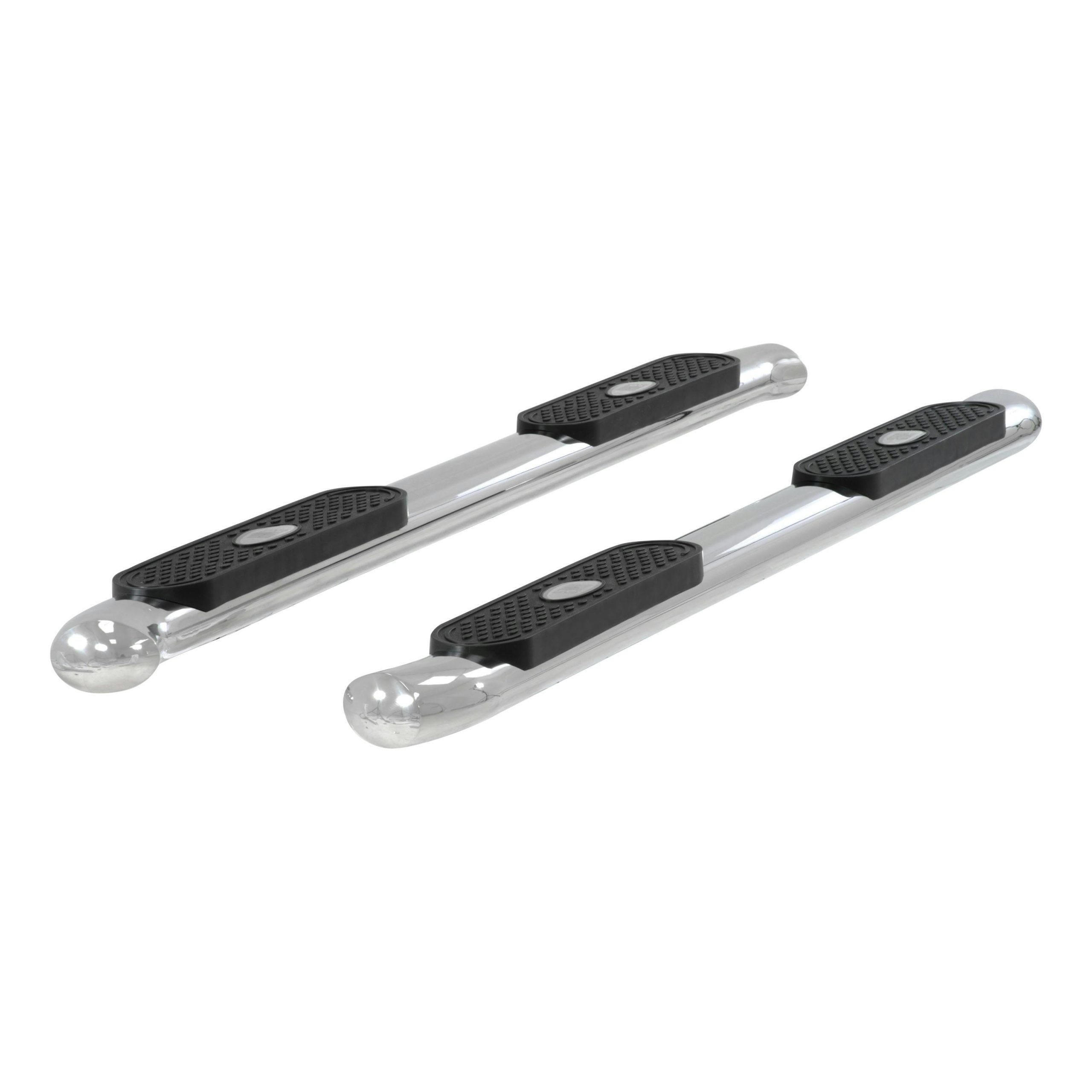 ARIES S223041-2 4" Polished Stainless Oval Side Bars, Select Ford Explorer