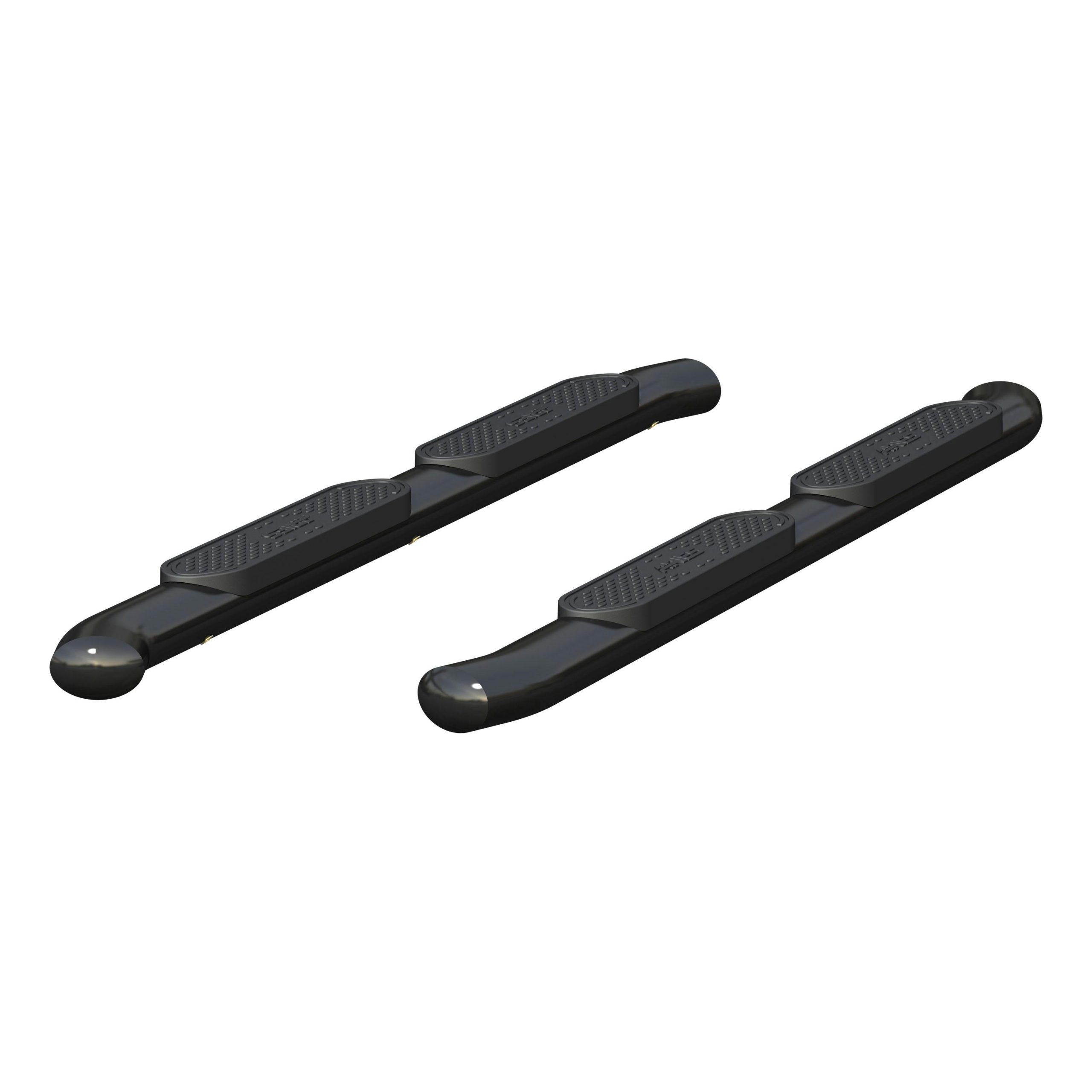 ARIES S224052 4" Black Steel Oval Side Bars, Select Chevrolet Colorado, GMC Canyon Extended