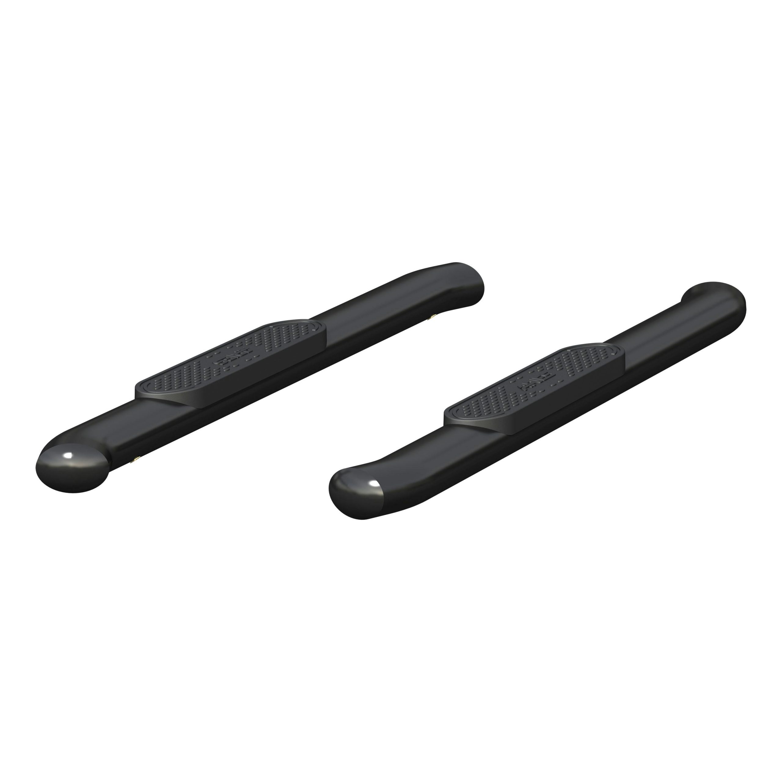 ARIES S225039 4" Black Steel Oval Side Bars, Select Dodge, Ram 1500, 2500, 3500