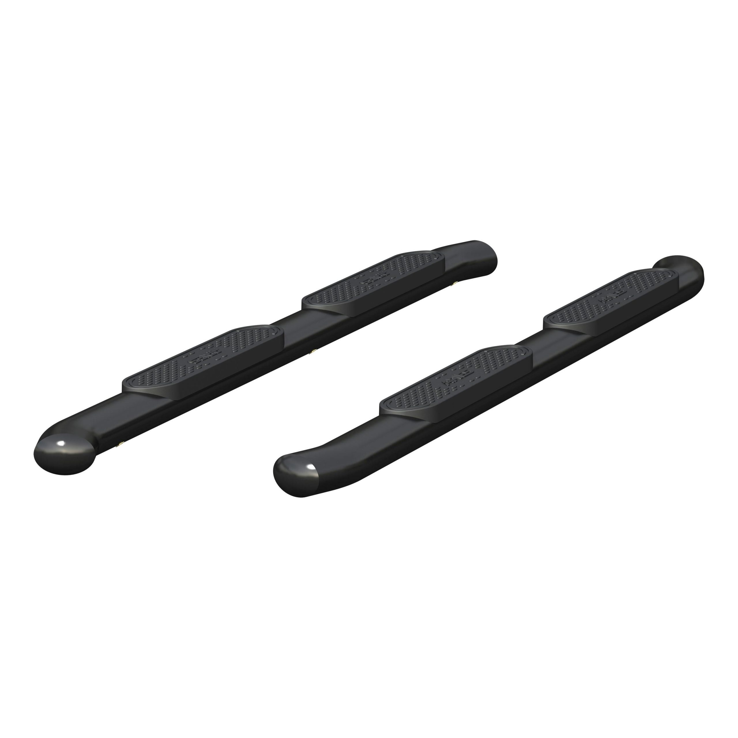 ARIES S225040 4" Black Steel Oval Side Bars, Select Dodge, Ram 1500