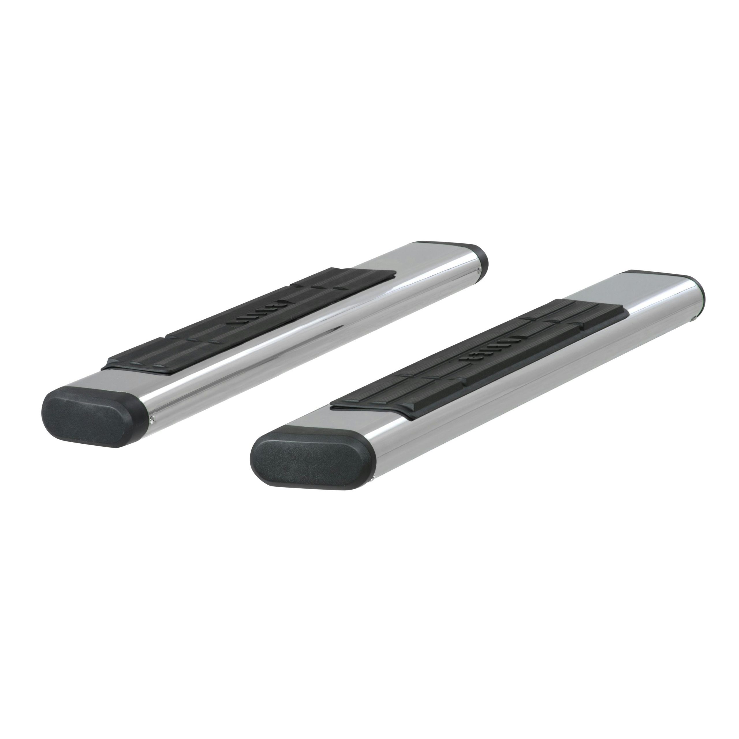 ARIES S2853 6in. x 53in. Polished Stainless Oval Side Bars (No Brackets)