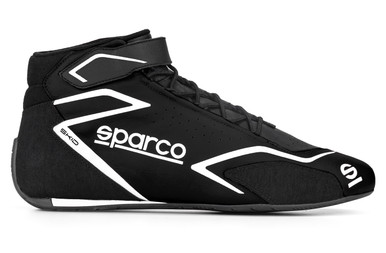 Sparco Shoe Skid Black Size 11-11.5 Euro 45 00127545NRNR