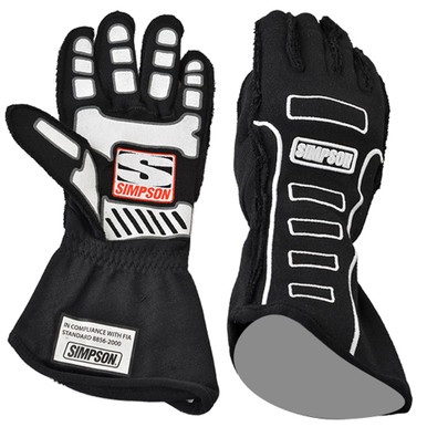 Simpson Competitor Glove X-Large Black Outer Seam 21300XK-O