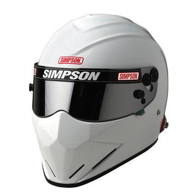 Simpson Helmet Diamondback 7-5/8 White SA2020 7297581