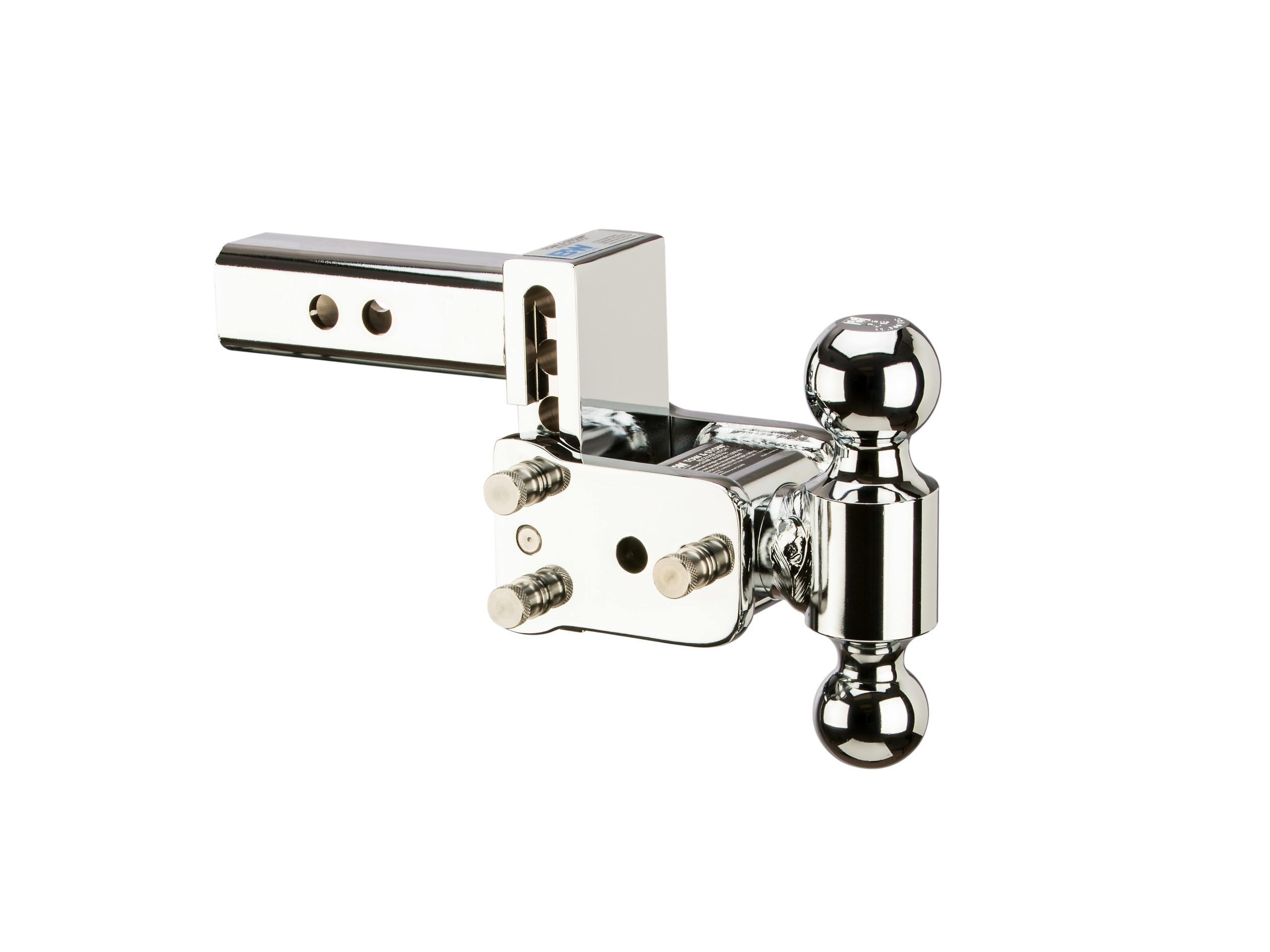 B&W Towing TS10033C 2" Model 6 Chrome T&S Dual Ball 2-5/16 X 2