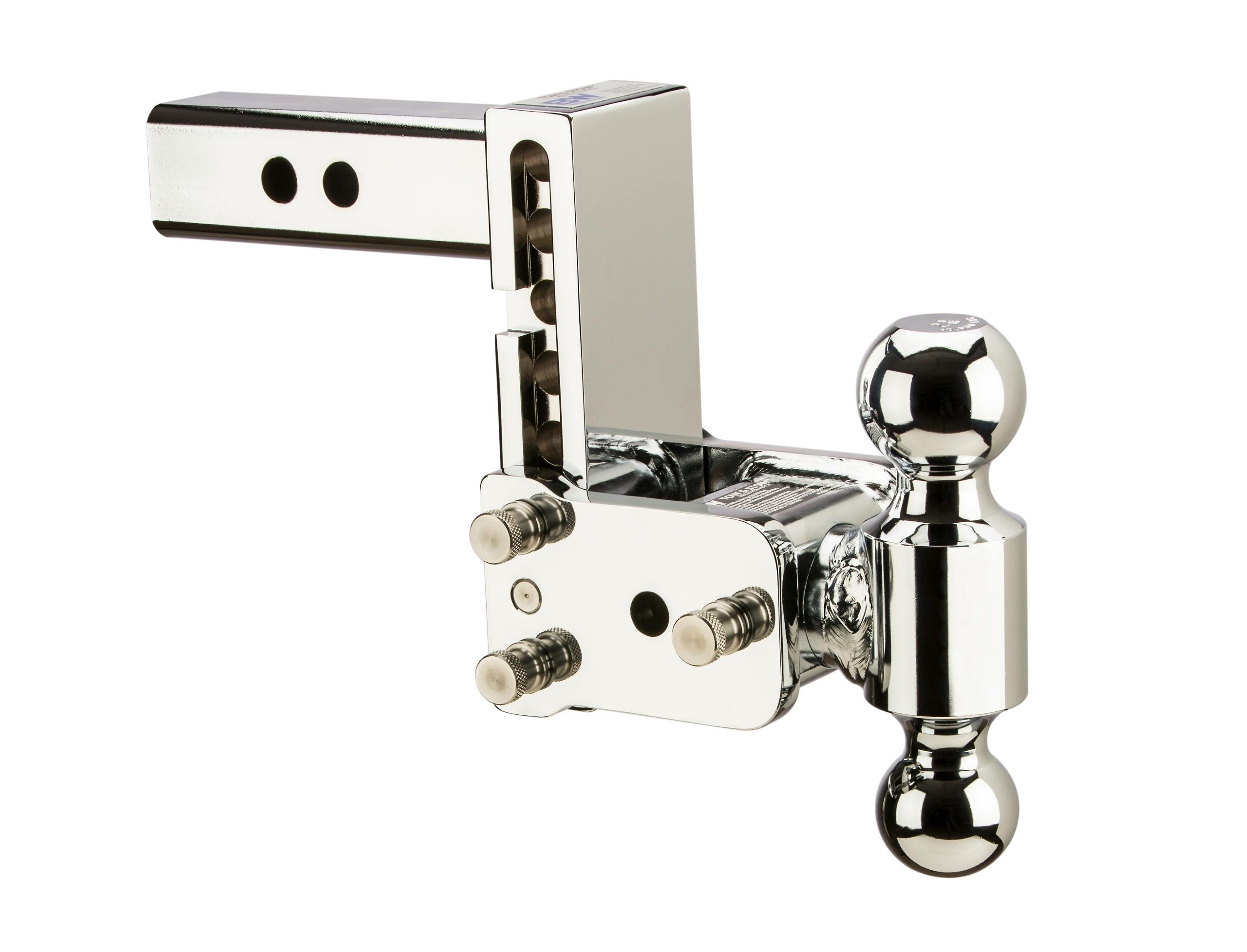 B&W Towing TS10037C 2" Model 8 Chrome T&S Dual Ball 2-5/16 X 2