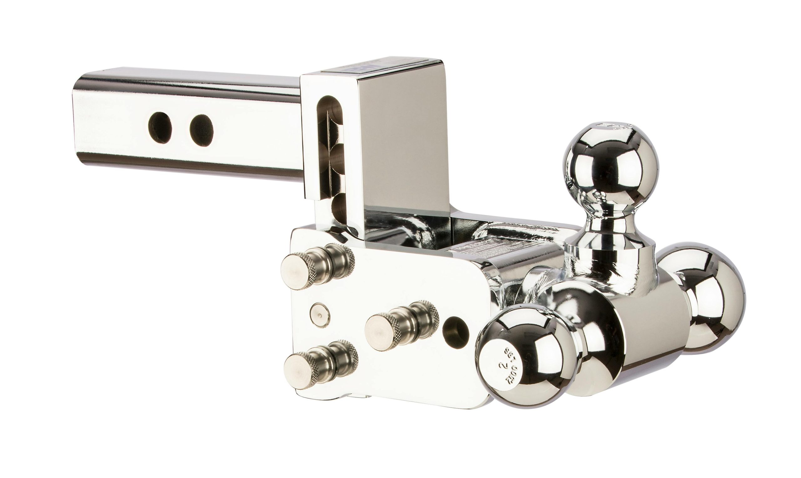 B&W Towing TS10047C 2" Model 6 Chrome T&S Tri Ball