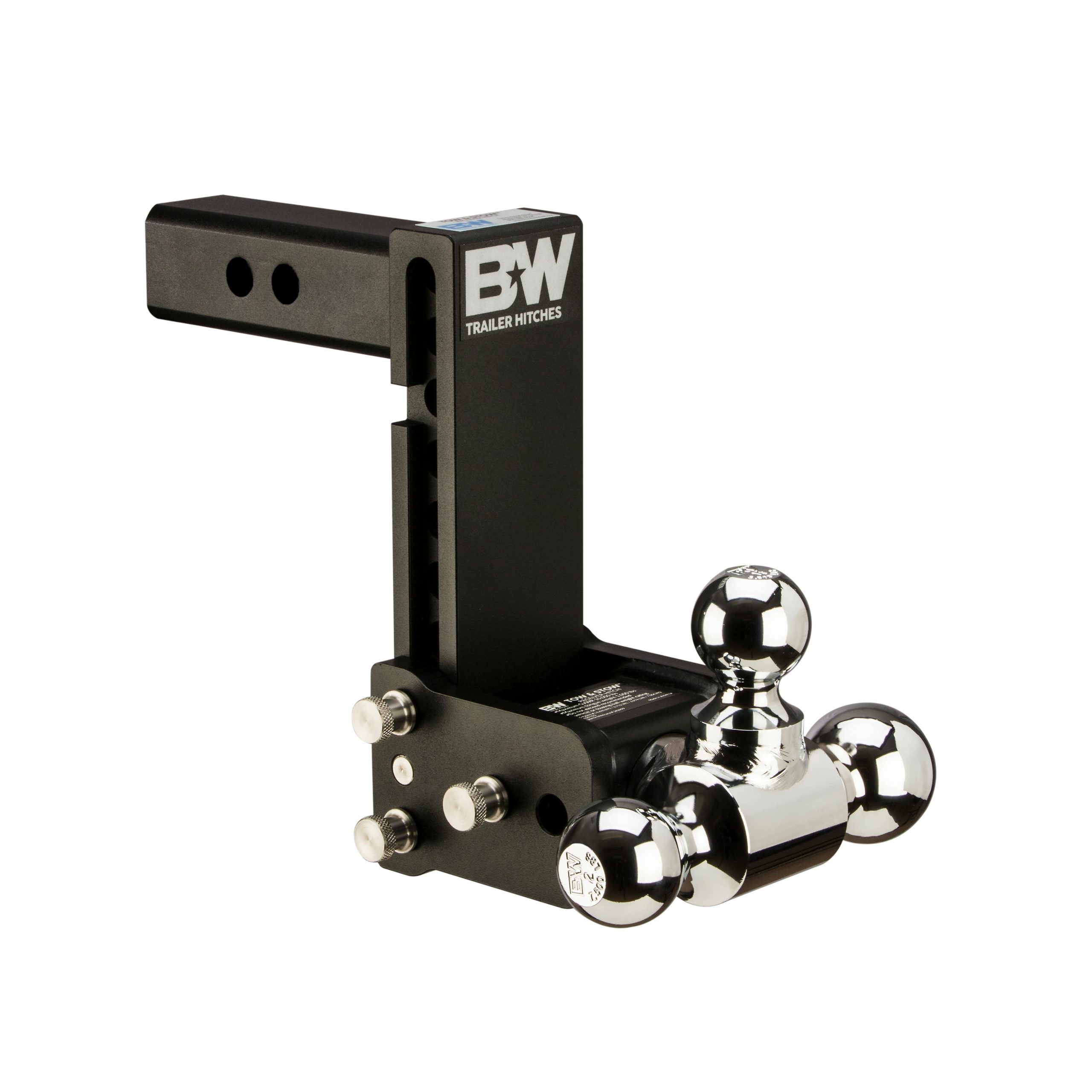 B&W Towing TS10049B 2" Model 10 Blk T&S Tri Ball