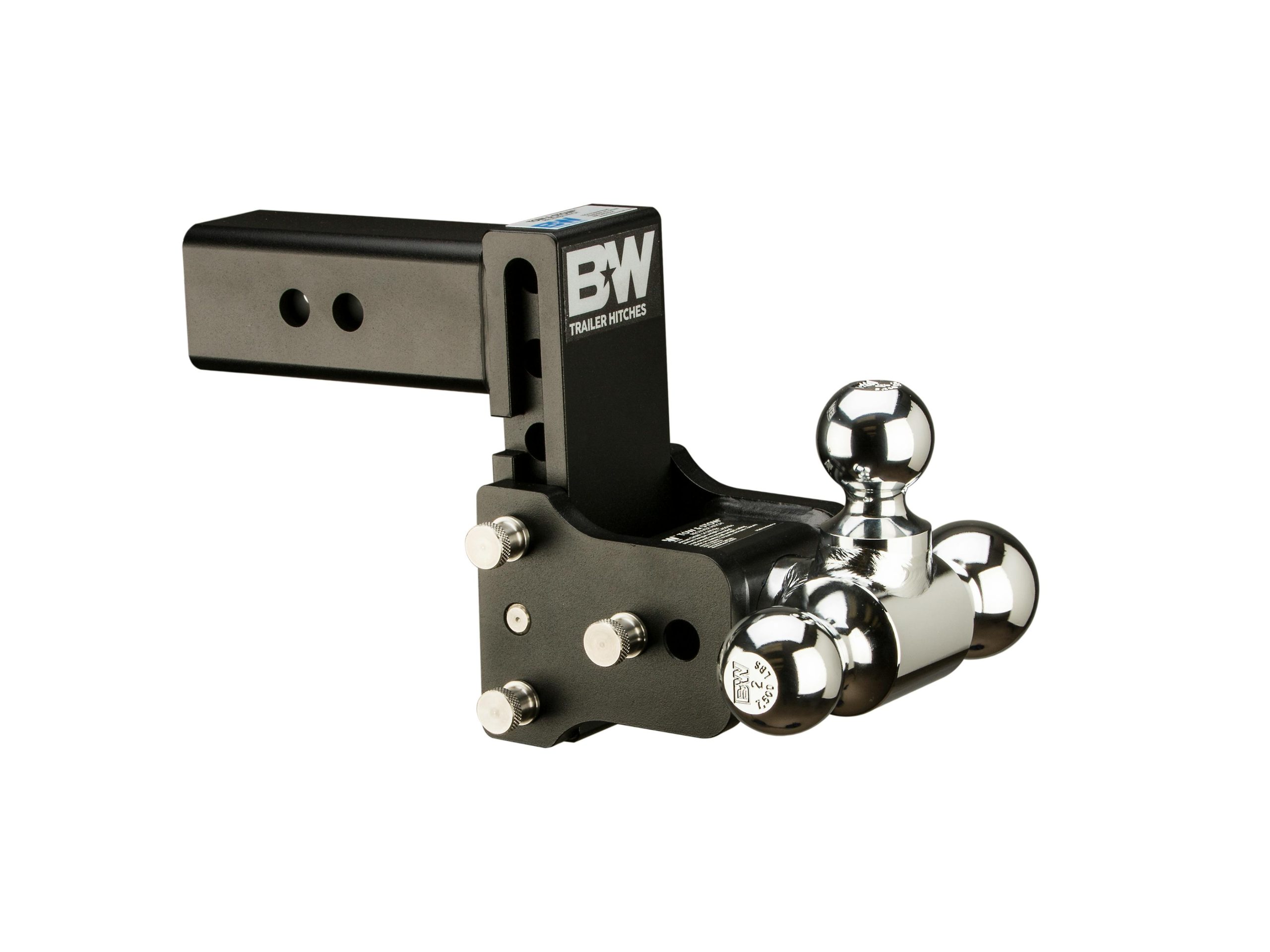 B&W Towing TS20048B 2.5" Model 8 Blk T&S Tri Ball